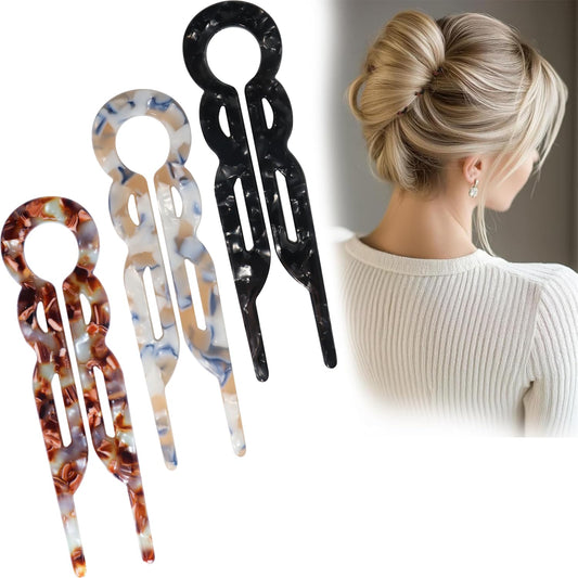 Lialys Hair Pin, Prestige Hair Pin,New Hair Accessories, Elegant Hair Clips for Women, Suitable for All Hair Types (3pcs)