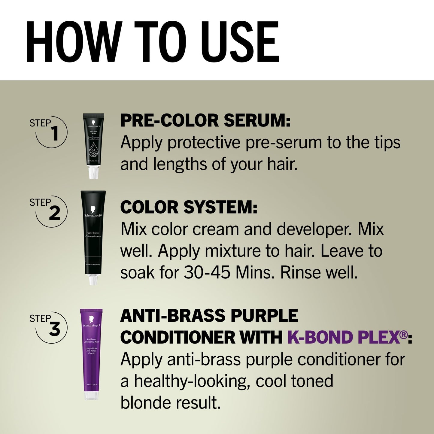 Schwarzkopf Keratin Color Permanent Hair Color, 8.0 Medium Blonde, 1 Application - Professionally Inspired Permanent Hair Dye