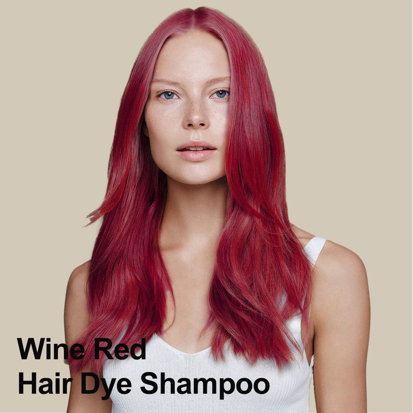 Black Argan Oil Hair Dye Shampoo - 16.9 Fl Oz, 3-in-1 Semi-Permanent Color