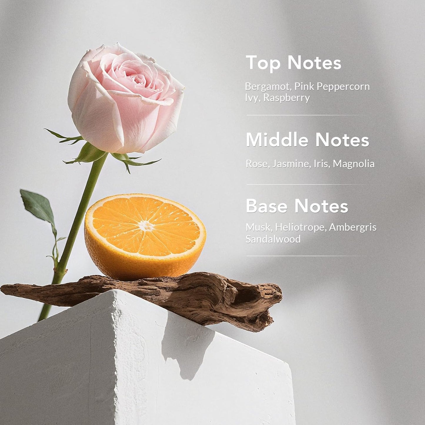 Rose Oil Anti-Aging Body Wash with Real Petals | Deep Moisturizing Shower Gel for Dry Skin, 16.9 fl oz