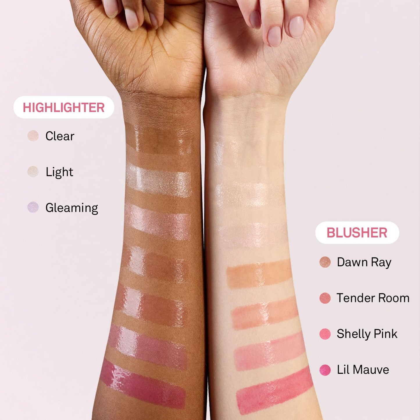 True Dimension Radiance Balm - Korean Highlighter & Cream Blush for Glowy Skin (10g, LIGHT)