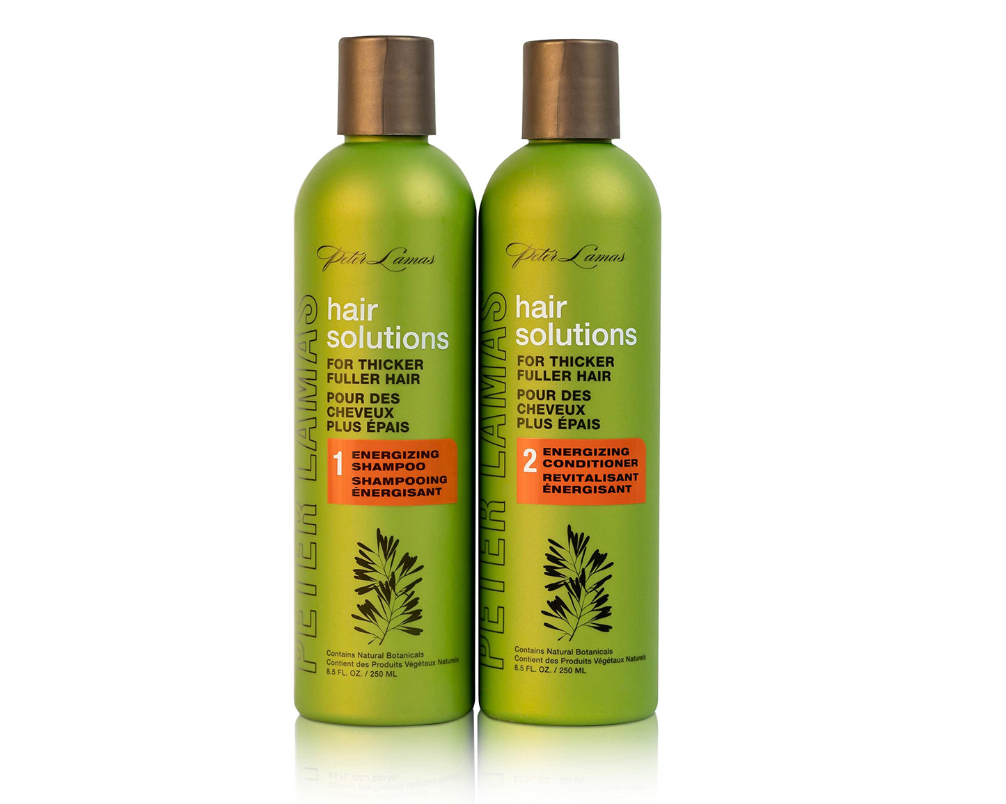 Peter Lamas Energizing Biotin & Stem Cells (Shampoo & Conditioner)| Hair Regrowth for Men and Women | Vegan Paraben Sulfate Free | Grow Thicker Fuller Healthier Hair by Addressing the Root Cause of Hair Loss