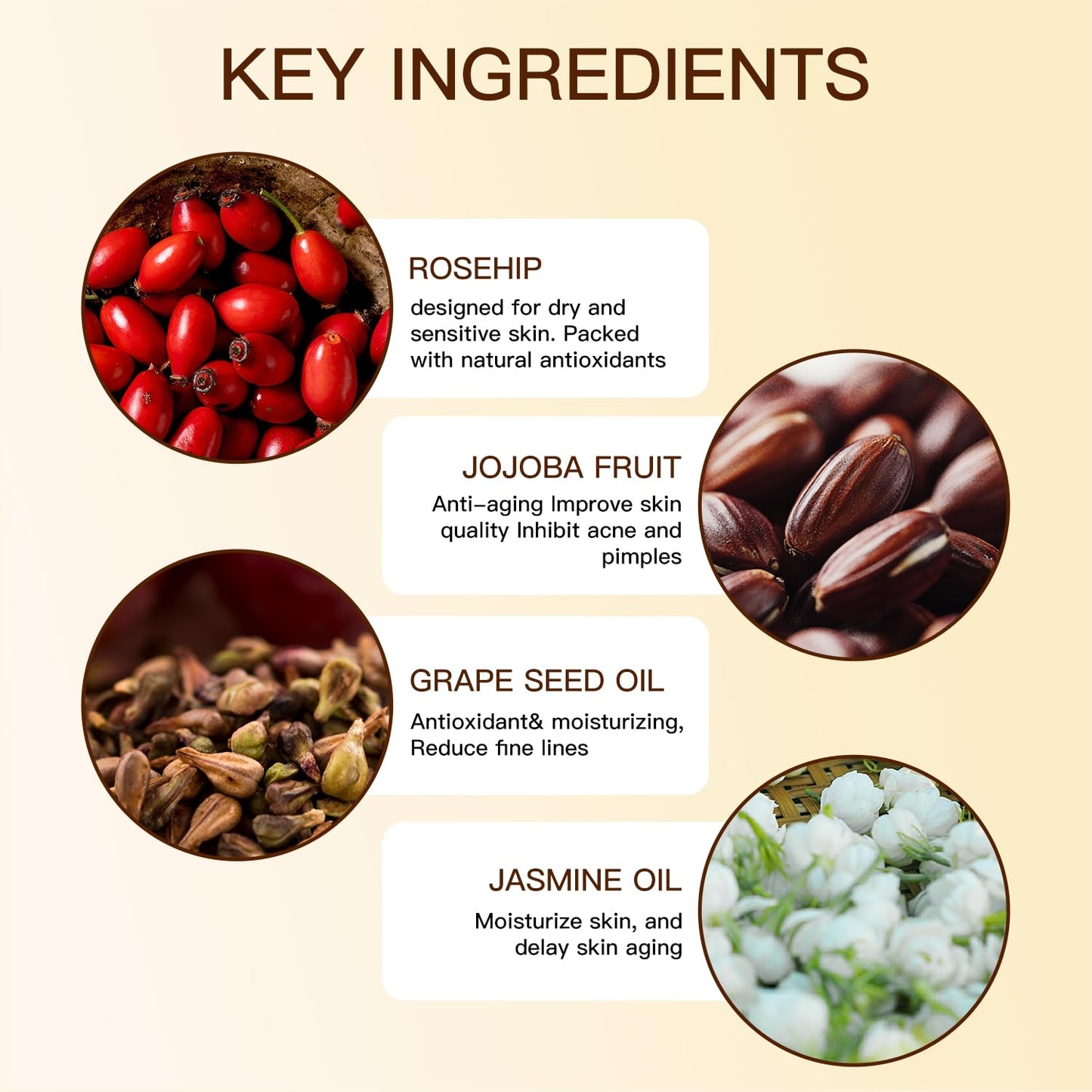 Vitamin E Oil 80,000 IU with Bakuchiol for Wrinkles & Scars - 30ml Natural Skin Moisturizer