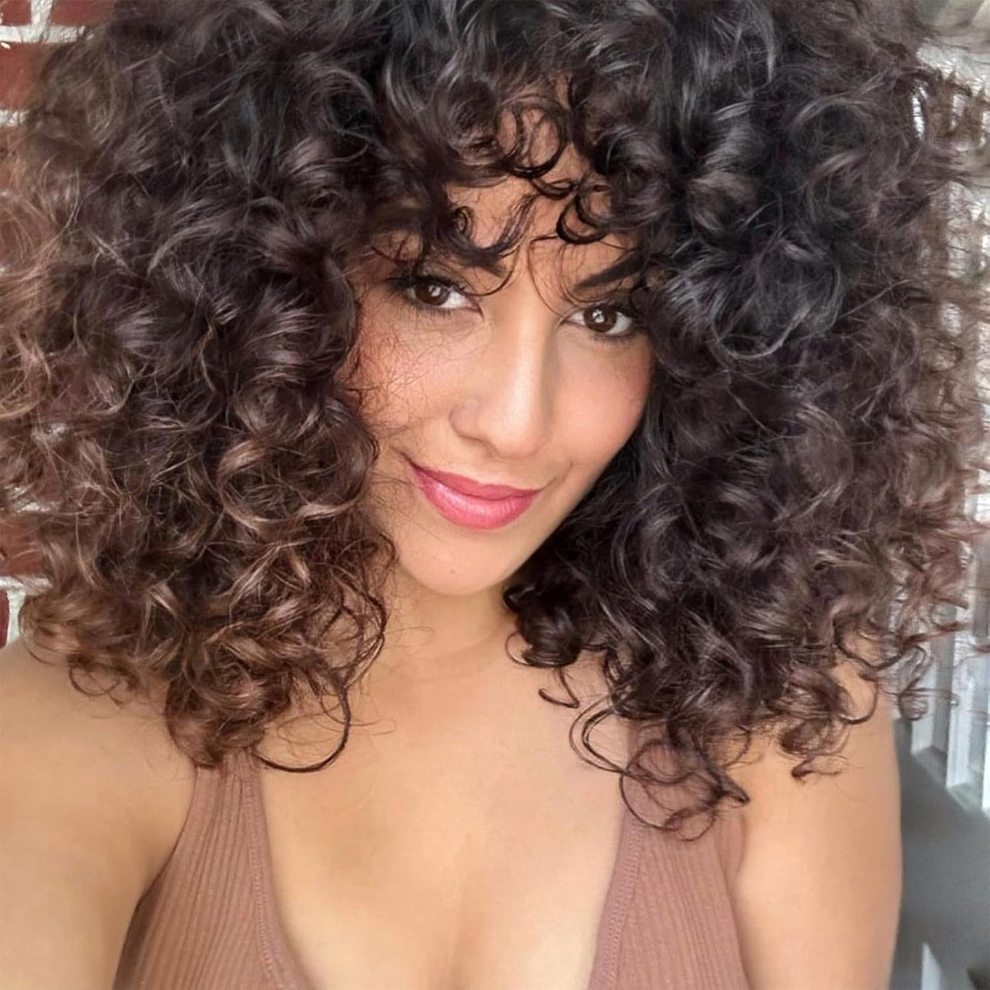 GoGo Curl Crochet Hair 10 Inch - 8 Packs Ombre Brown Water Wave Extensions for Black Women