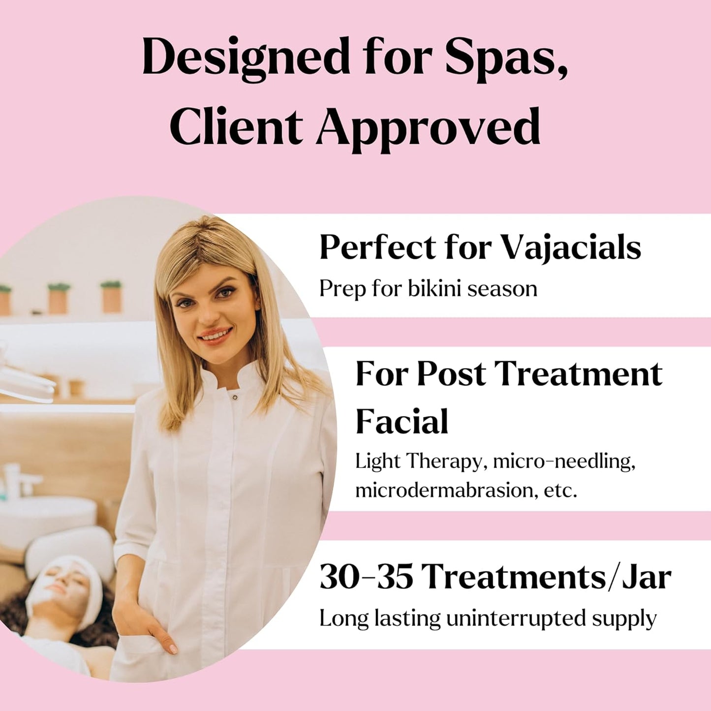 Bulgarian Rose Hydrating Jelly Face Mask - Brightening & Nourishing with Free Jade Roller | 23 Oz Professional Vajacial Mask