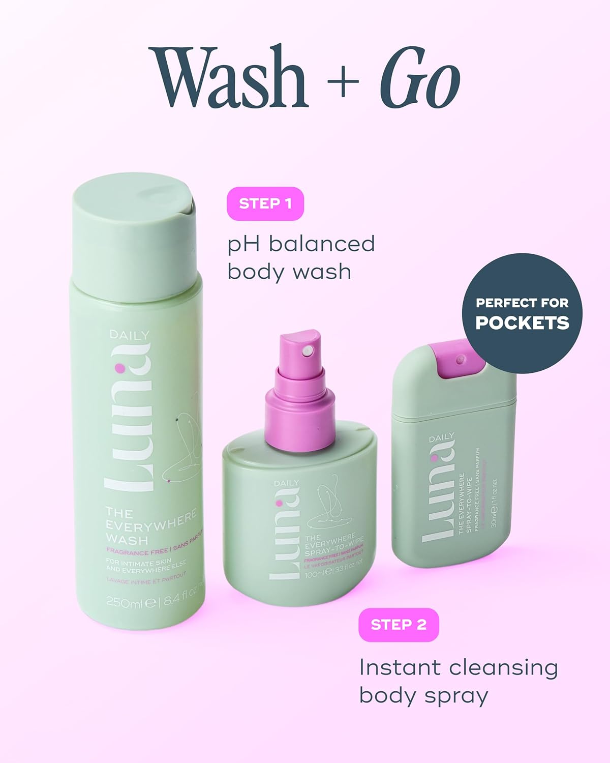 Fragrance-Free Feminine Wash - pH-Balanced Hydrating Cleanser for Sensitive Skin, 250ml