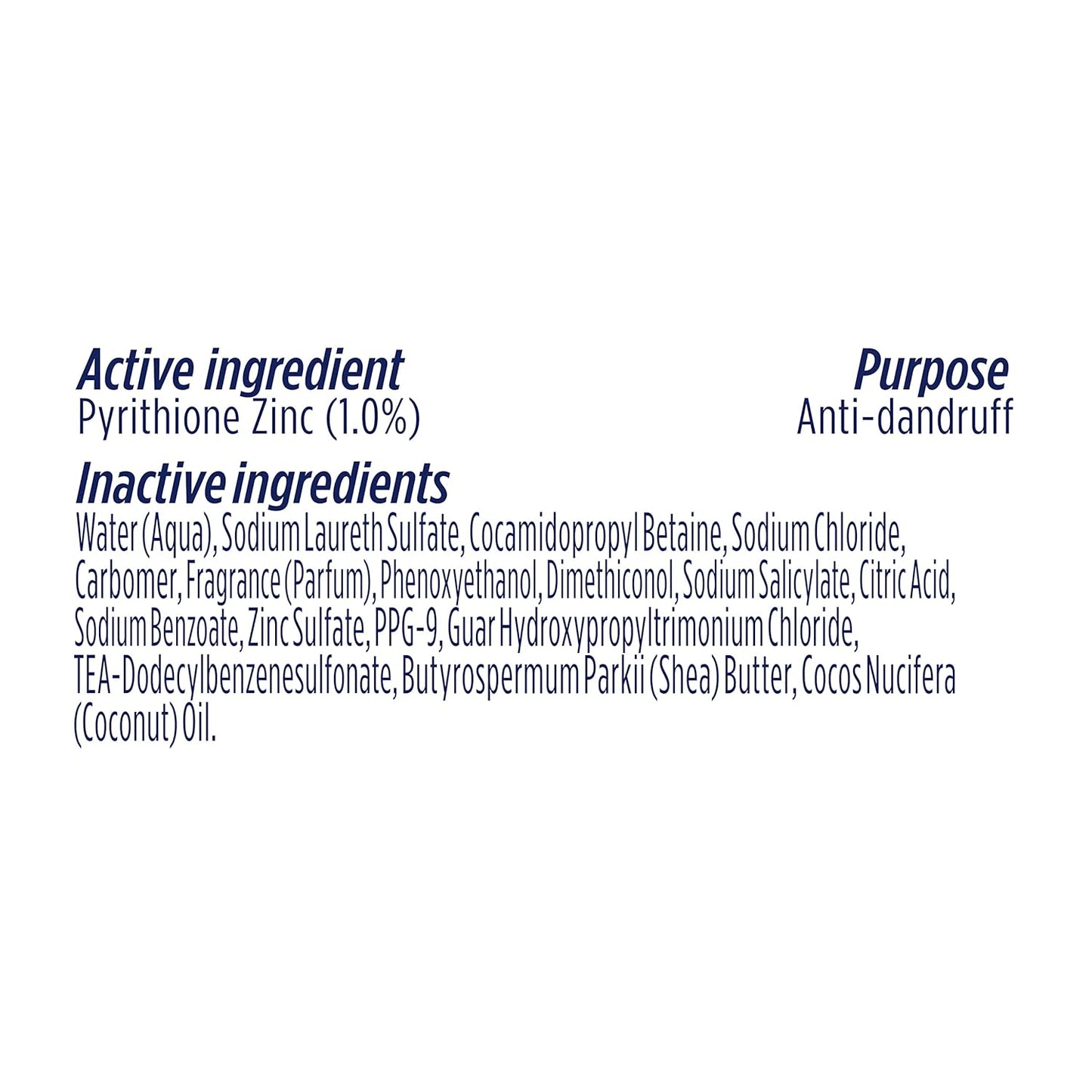 Anti-Dandruff Shampoo for Dryness & Itch Relief - Dove Dermacare Scalp, 3 Bottles (12 FL OZ Each)