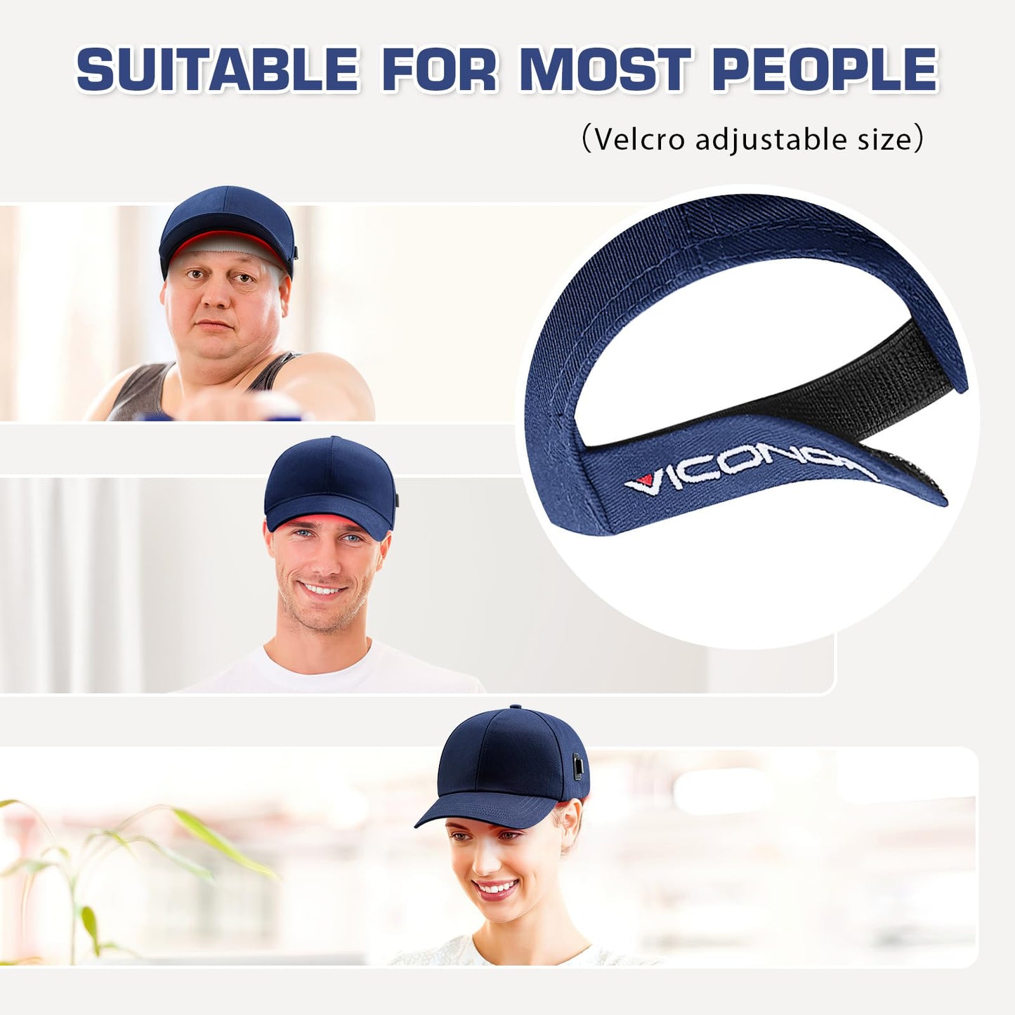 Laser Hair Growth Cap, Red Light Therapy Cap For Hair