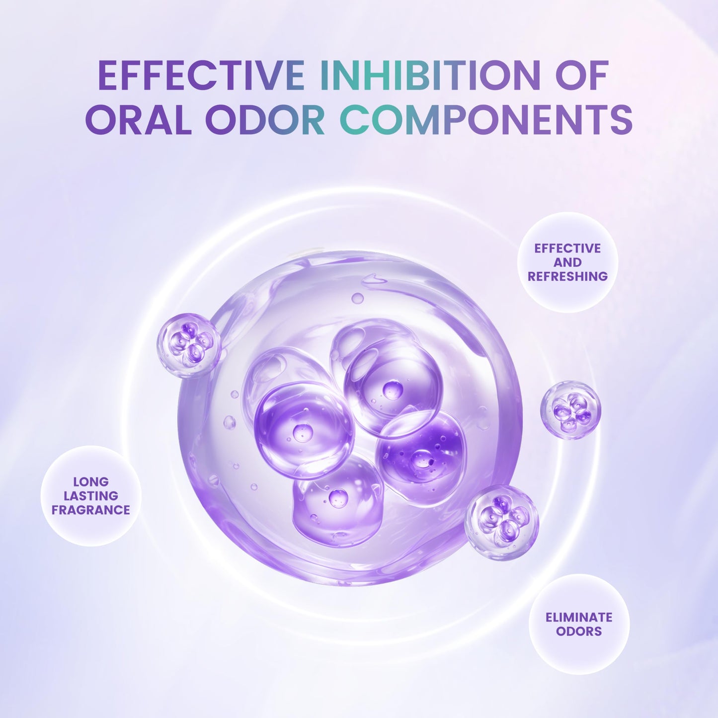 CEELIKE Probiotic Oral Spray for Long-Lasting Freshness, Alcohol-Free Oral Spray with Probiotics for Breath Care, Convenient Travel-Sized Breath Spray(0.68oz) (20ml) (2PC)