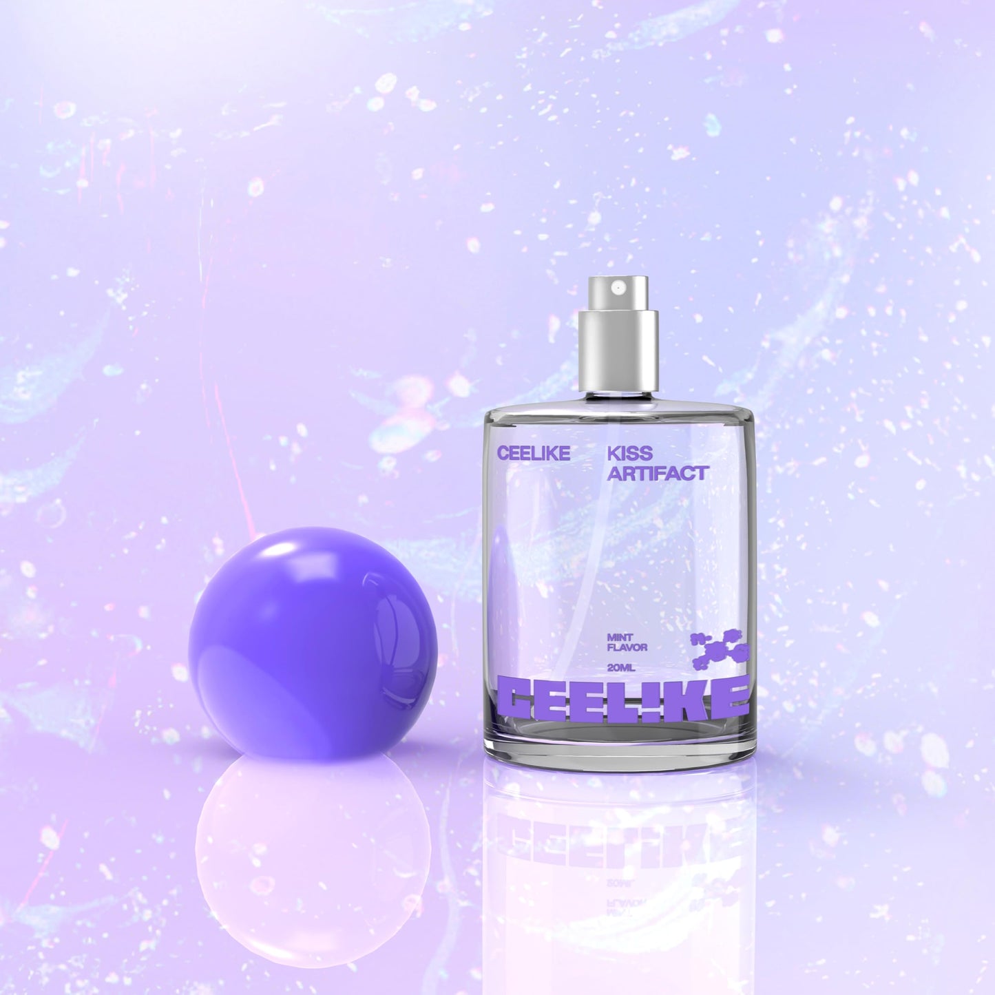 CEELIKE Probiotic Oral Spray for Long-Lasting Freshness, Alcohol-Free Oral Spray with Probiotics for Breath Care, Convenient Travel-Sized Breath Spray(0.68oz) (20ml) (2PC)