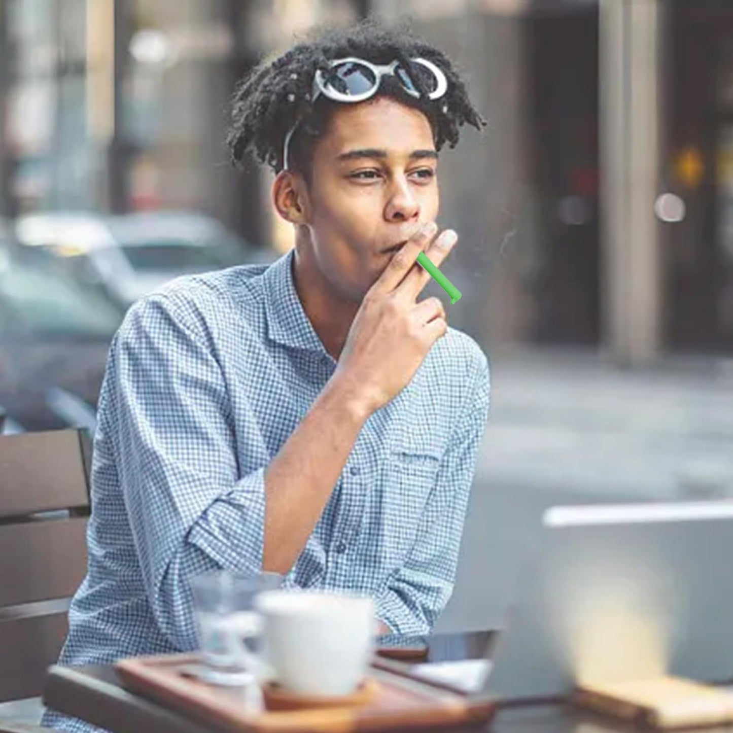 Uceento 3Pcs Chewable Breather Sticks for Quitting Smoking - Fruity Craving Relief, Oral Fixation Quit Smoking, Quit Smoking Chew Sticks Replacement, Stop Smoking Aid