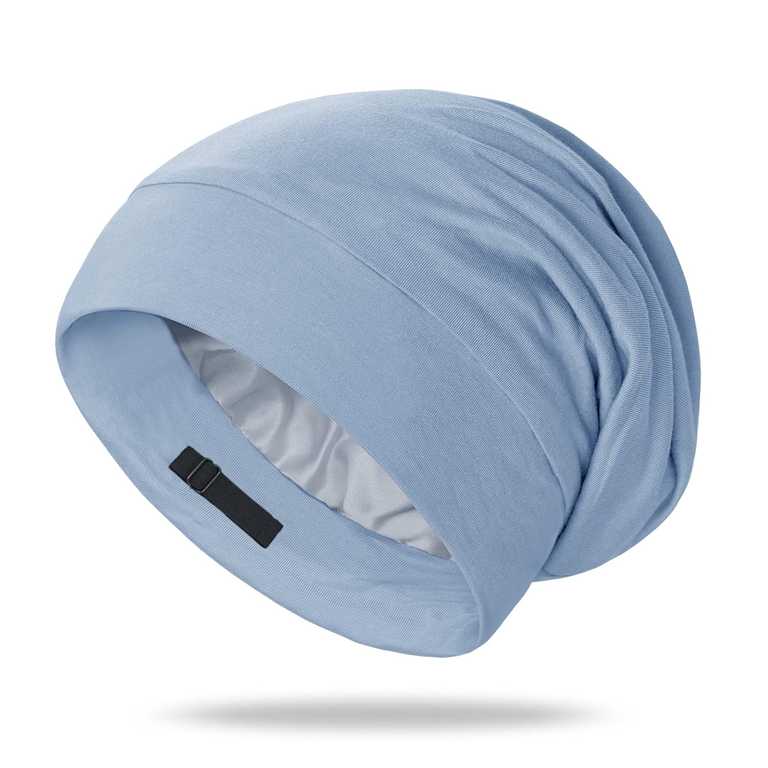 100% Silk Dreadlock Cap & Bonnet for Sleeping - Extra Large Hair Cover for Men & Women