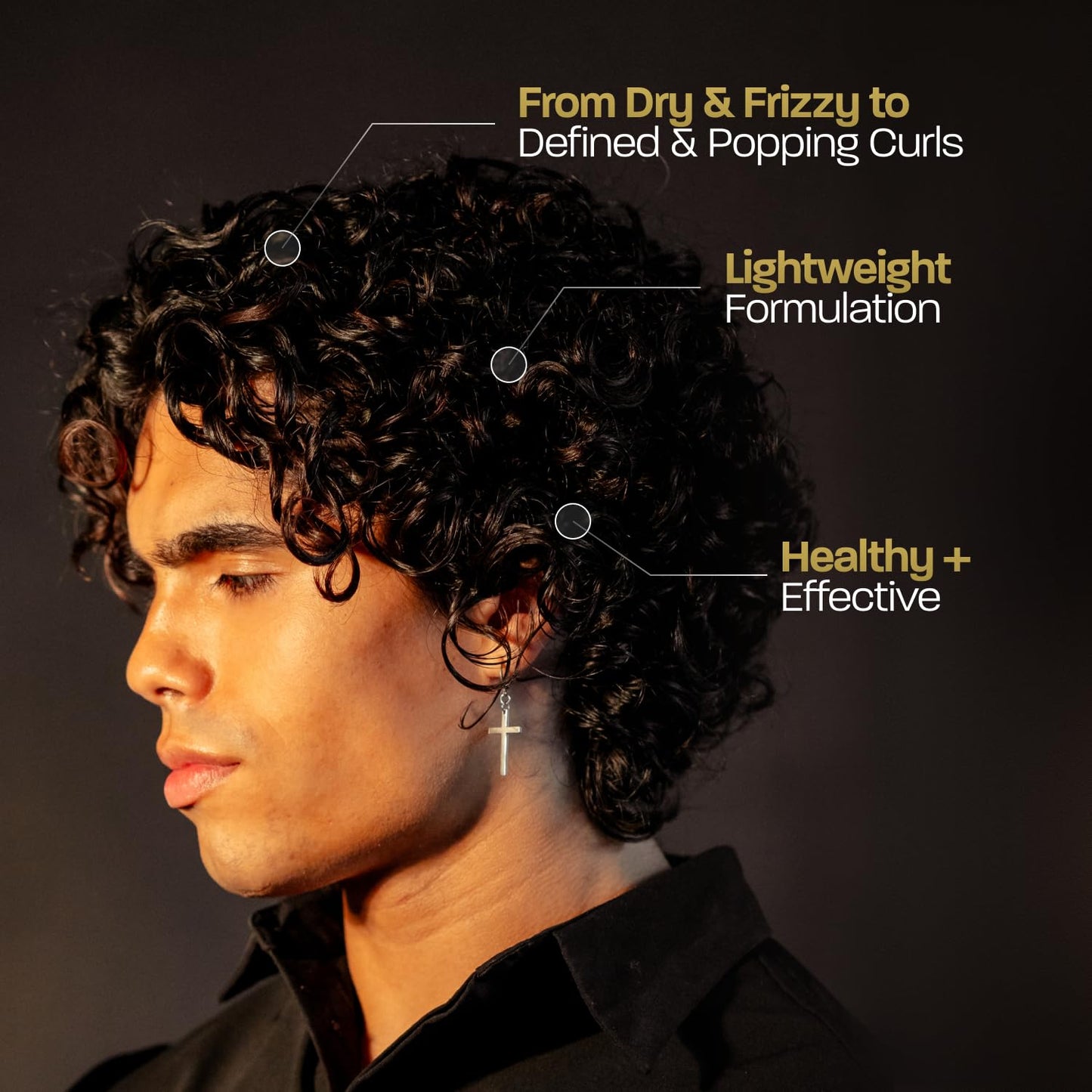 BASED BODYWORKS Leave-In Conditioner, Instant Frizz Control, Hydrates & Nourishes Hair, Premium Leave-In Conditioner for Men, Healthy Frizz-Free Hair in Minutes (6.8 oz Pack of 1)