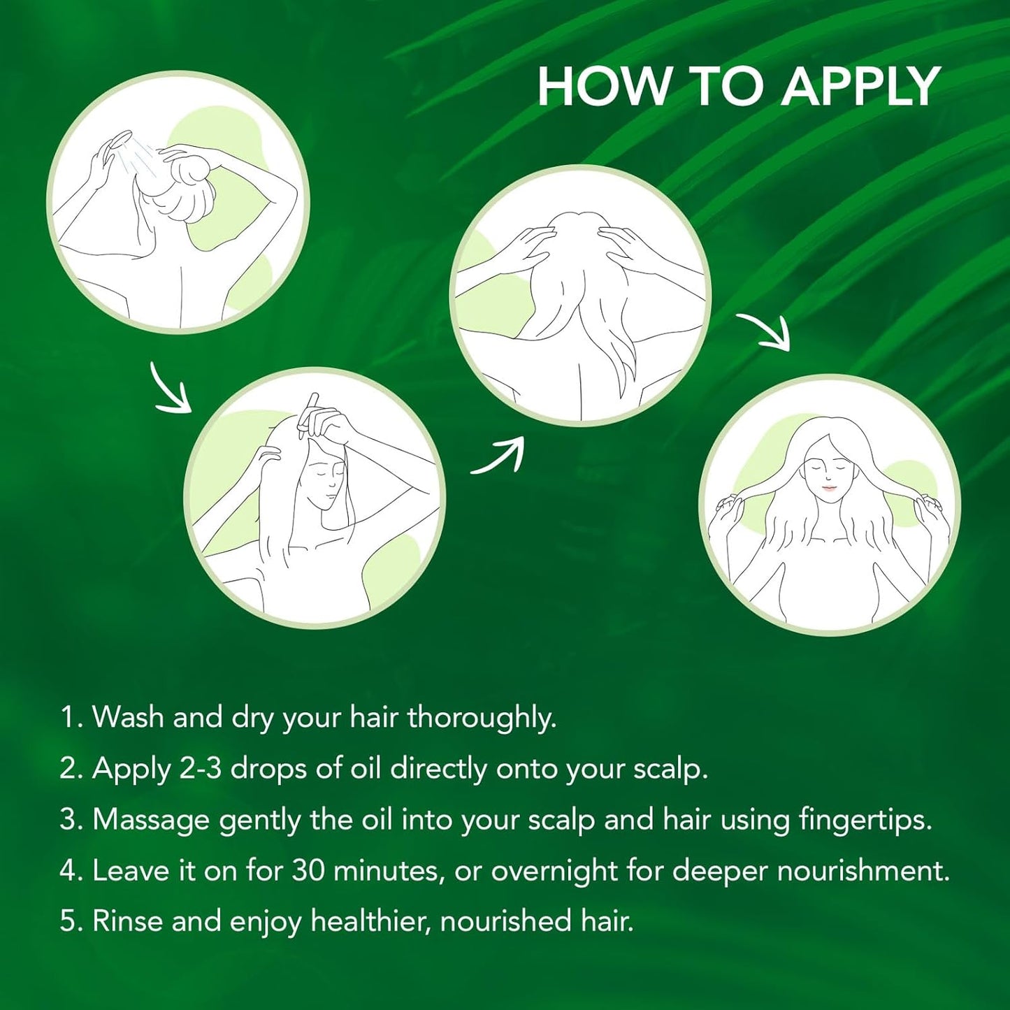 Hair Growth Oil - 10-in-1 Veganic Treatment with Batana & Rosemary for Thinning Hair - 2 fl oz