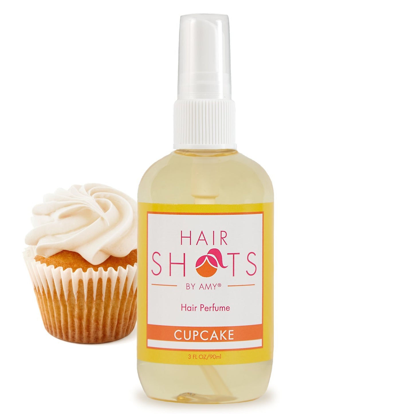 Hair Shots Cupcake Perfume Quality Heat Activated 3 oz Hair Fragrance
