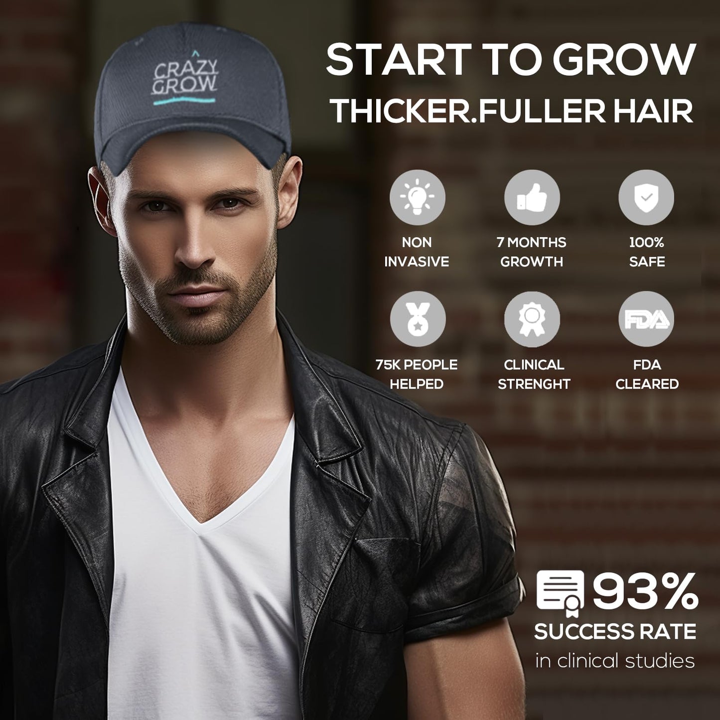 Laser Hair Growth Cap, Low Level Laser Therapy (LLLT) Equipment for Promoting Hair Growth in Women and Men Laser Cap Red Light Therapy Cap Laser Therapy Cap