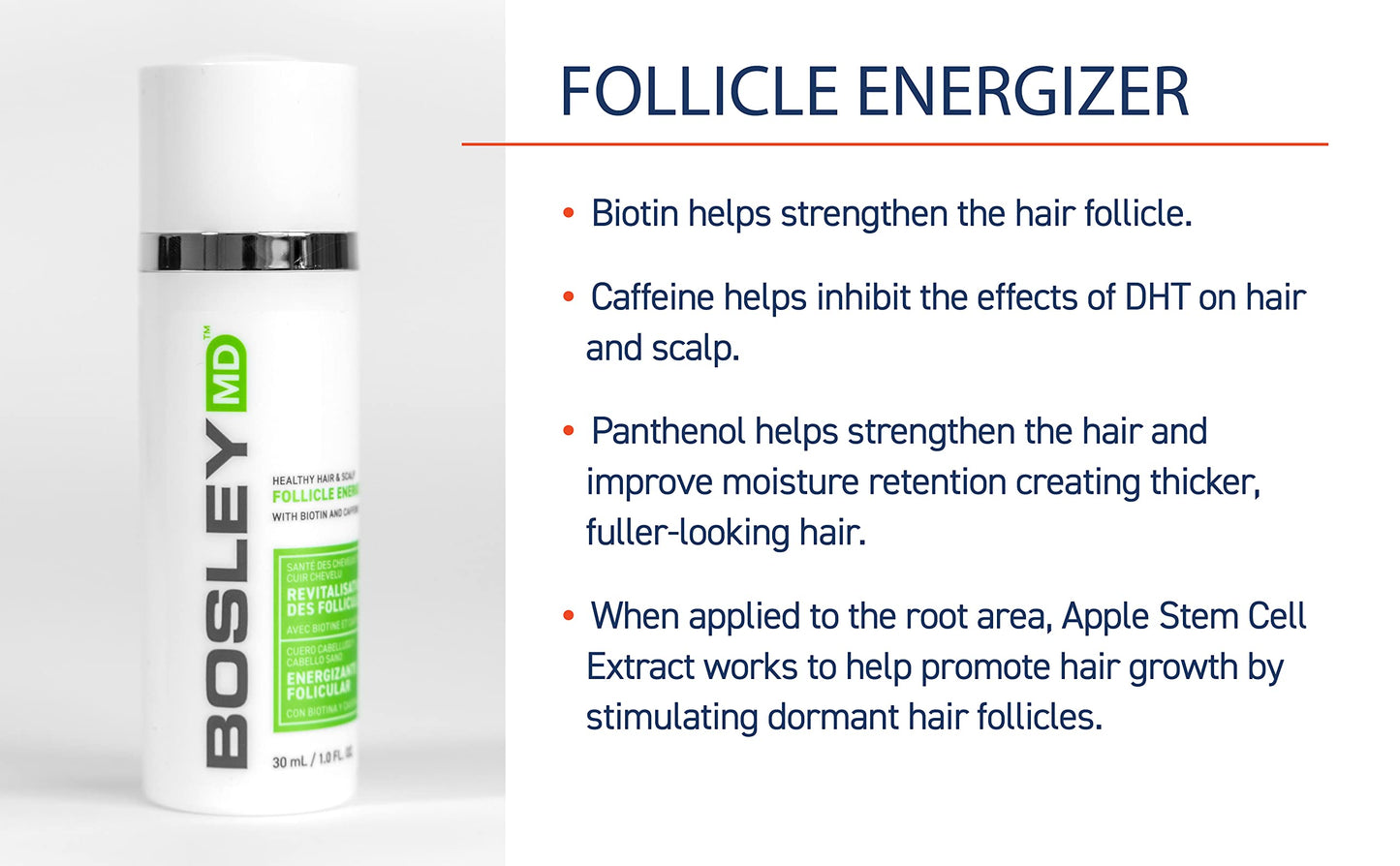 Bosley Hair Rejuvenation System - Hair ReGrowth System