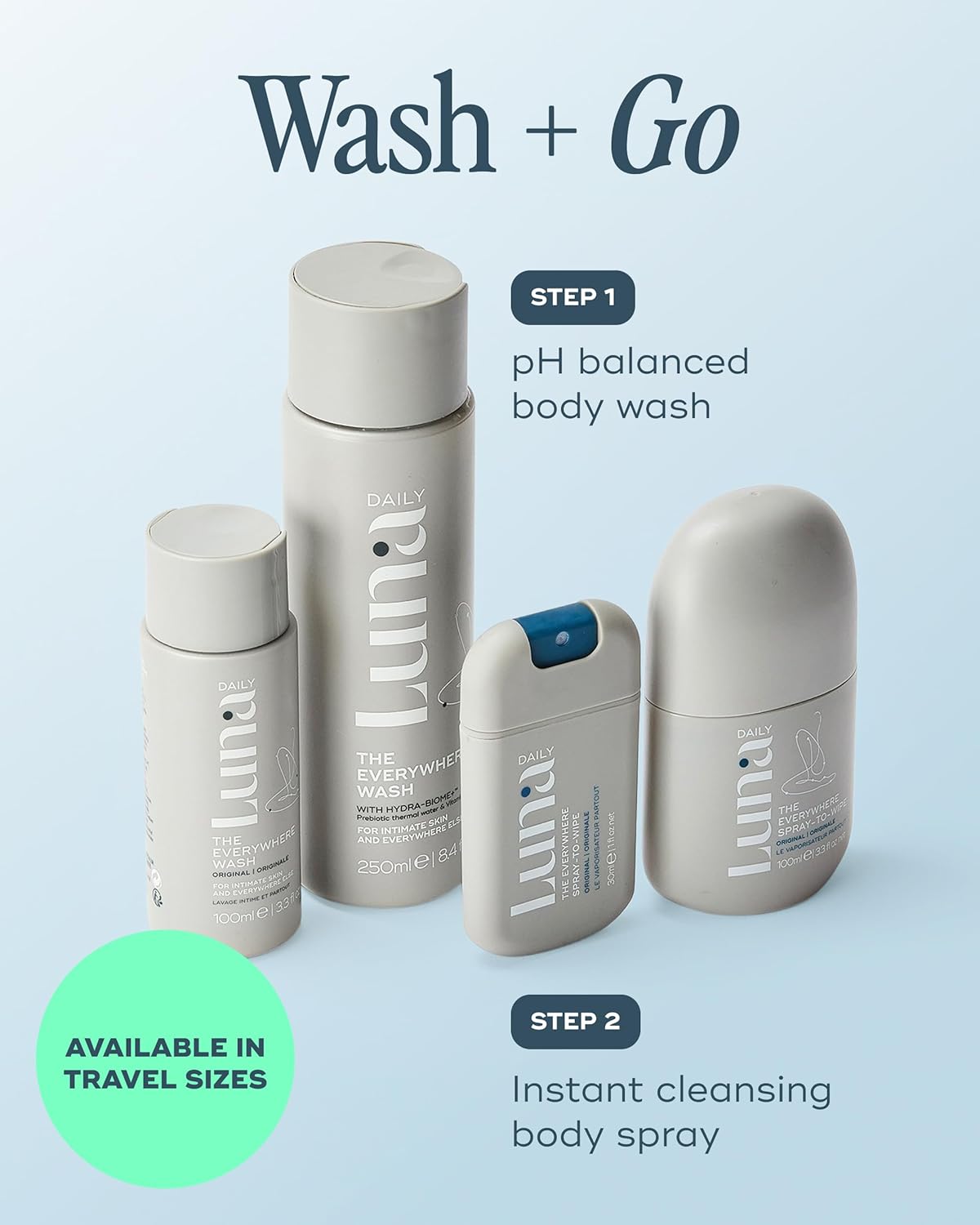 Fragrance-Free Feminine Wash - pH-Balanced Hydrating Cleanser for Sensitive Skin, 250ml