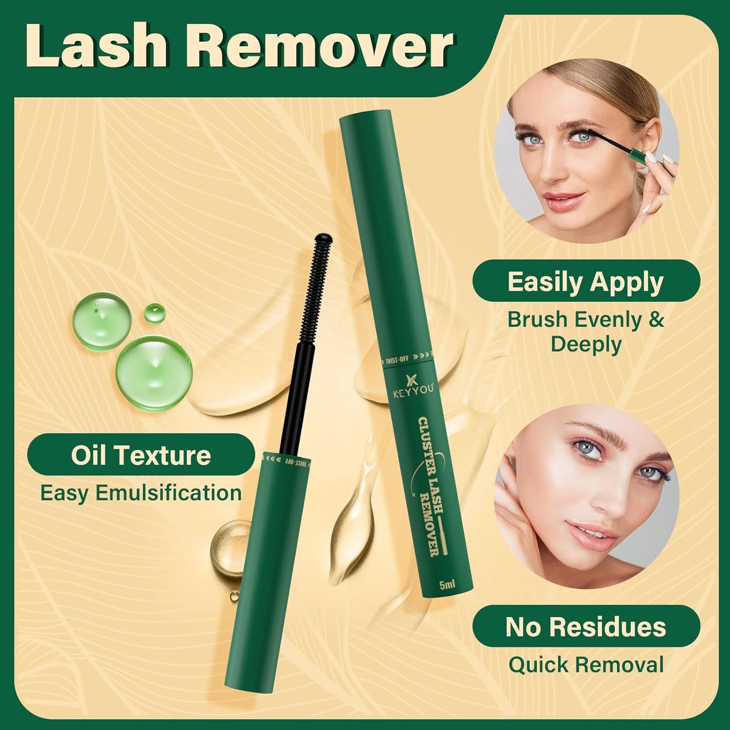 DIY Lash Extension Kit - 280 Soft Cluster Lashes, 100D Curl, Easy Application with Bond & Seal