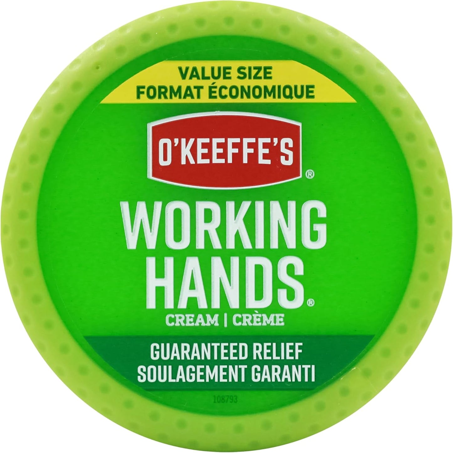 Working Hands Hand Cream 6.8oz - O'Keeffe's Moisturizing Repair Cream for Dry Skin