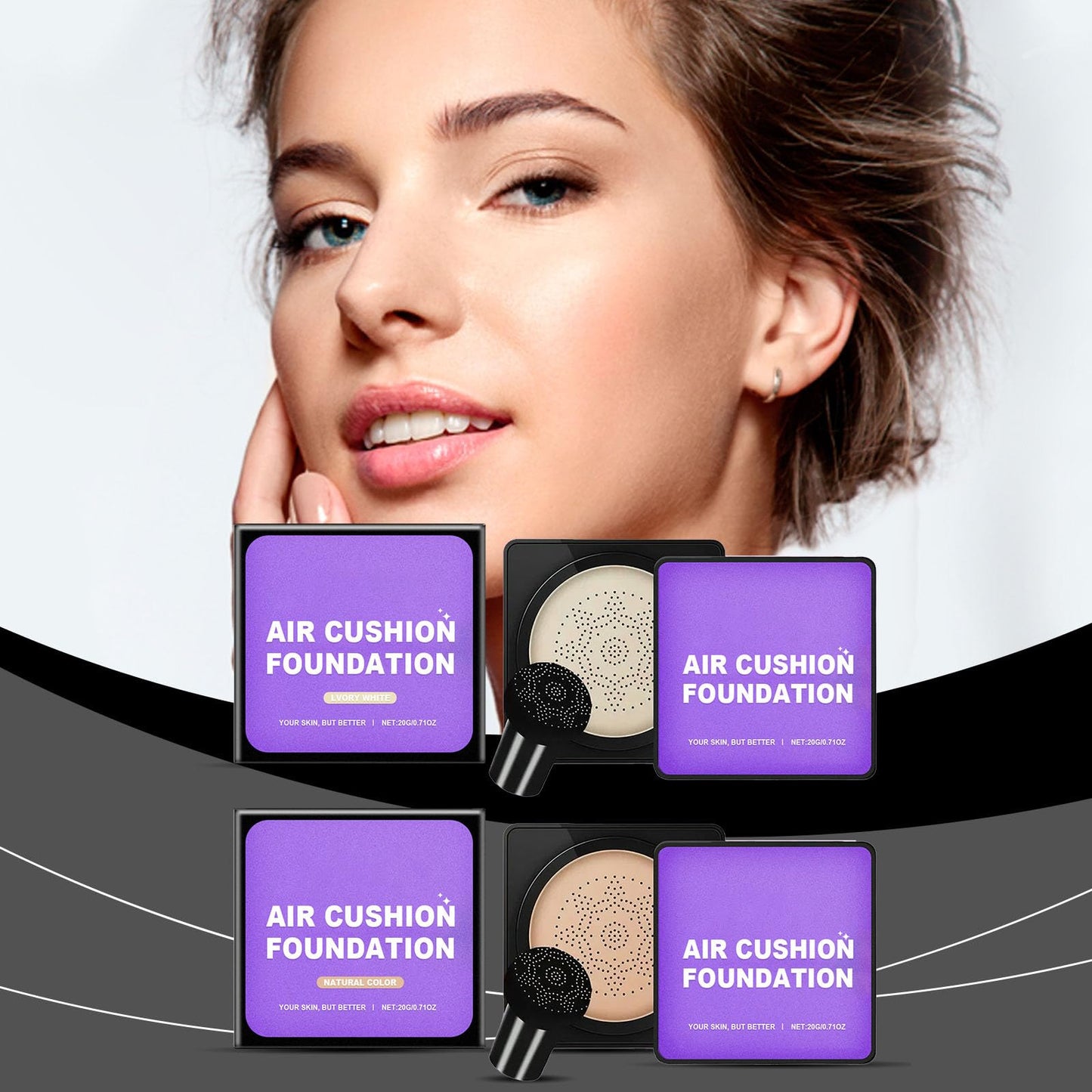 Serentia Elixir Cream Flawless Radiant Skin Instantly, Oberse Serentia Elixir BB Cream Korean, Waterproof Oil Control Moisturizing Concealer (Natural, 1)