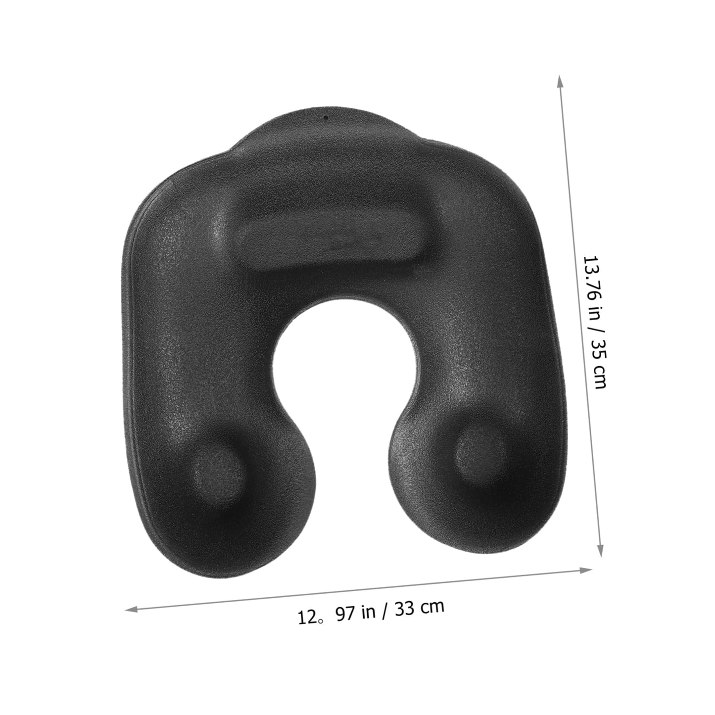 DOITOOL Salon Hairdressing Perming Neck Tray Hair Washing Tray Hair Dye Shoulder Rest Barber Perm Container for Haircut Coloring