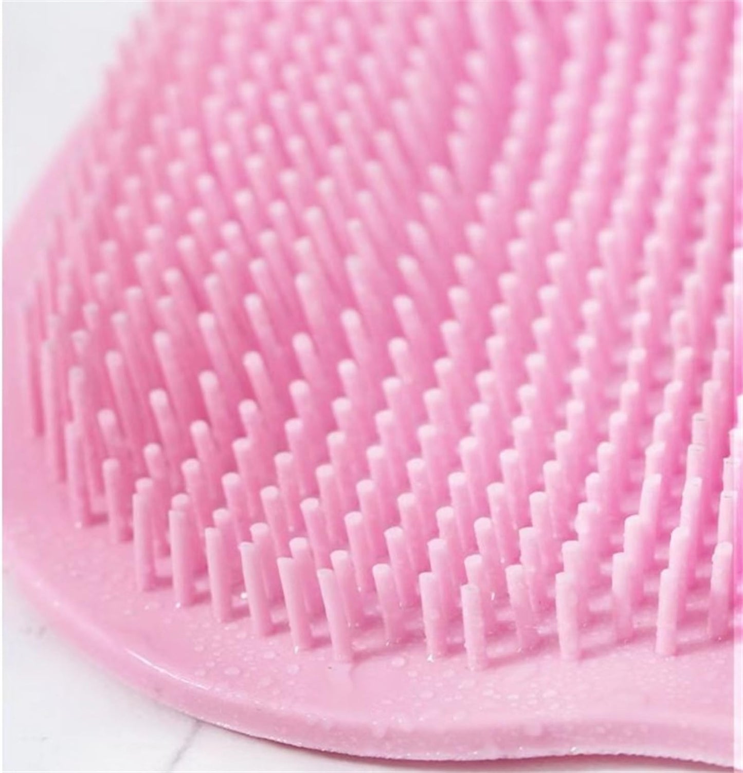 SoleSpa – Hands-Free Silicone Foot Scrubber Mat, Solespa Foot Scrubber, Shower Foots & Back Scrubbers Mat with Non-Slip Suction Cups (Yellow+green)