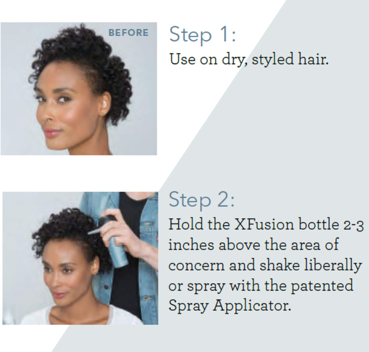 XFusion Keratin Hair Fibers - Black (Large Size 28g)