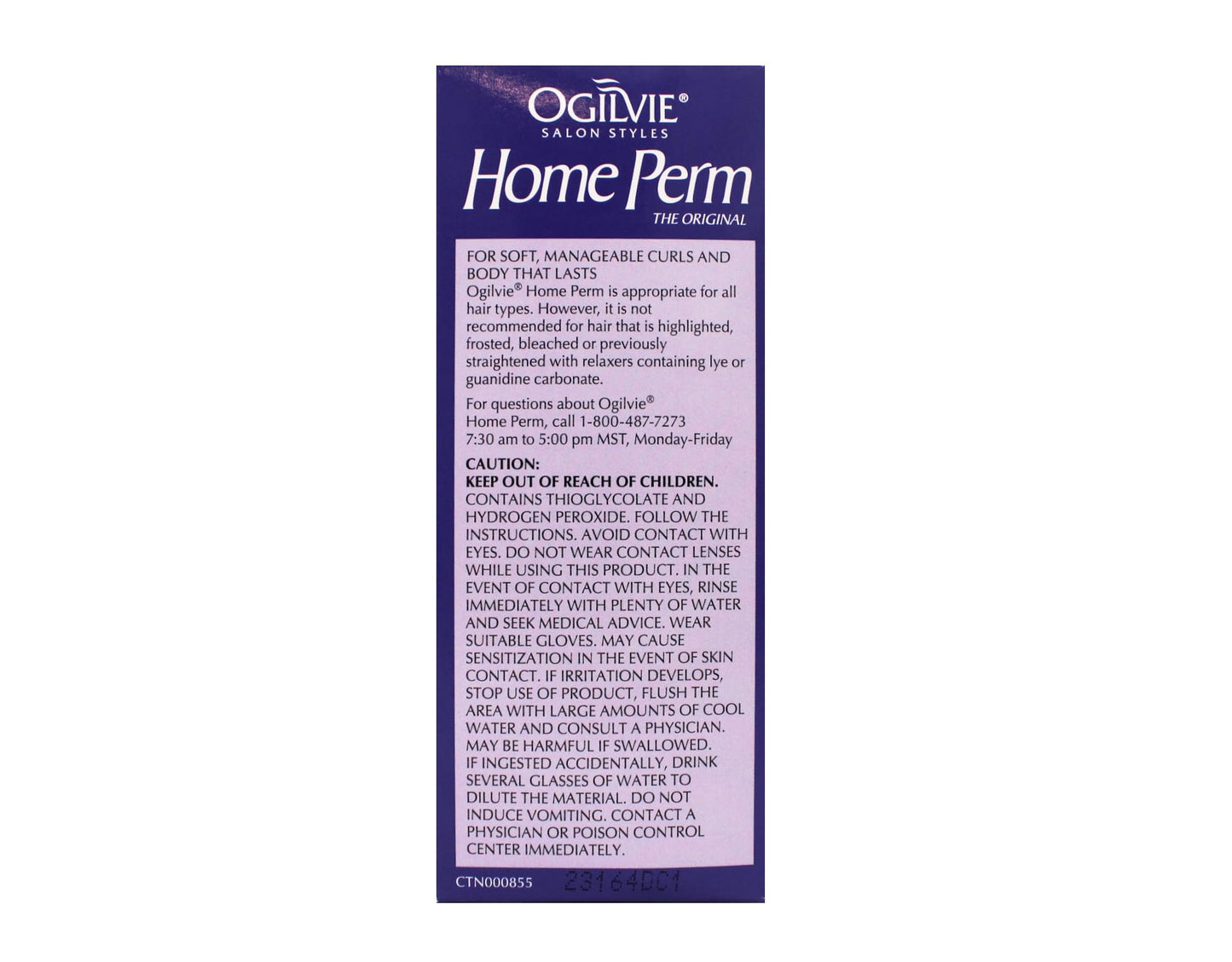 Ogilvie Home Perm For Color Treated Hair, Pack of 3