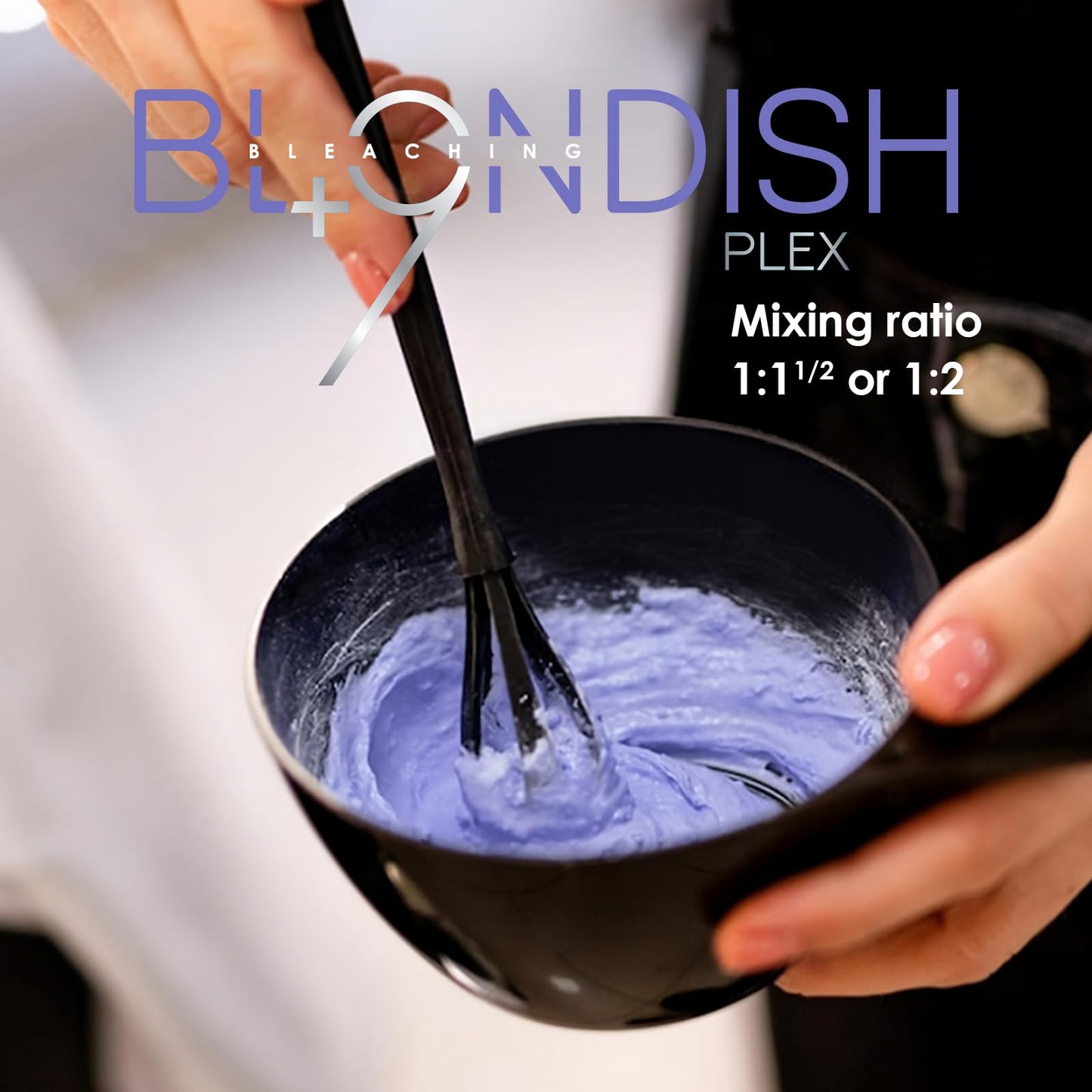 Hellawell Professionals BLONDISH PLEX + 9 | Hair Bleaching Powder | Plex Hair Bleach | Highlights | Hair Lightener | Plex | Lightens more than 9 Tones | 500gr | 17.6oz
