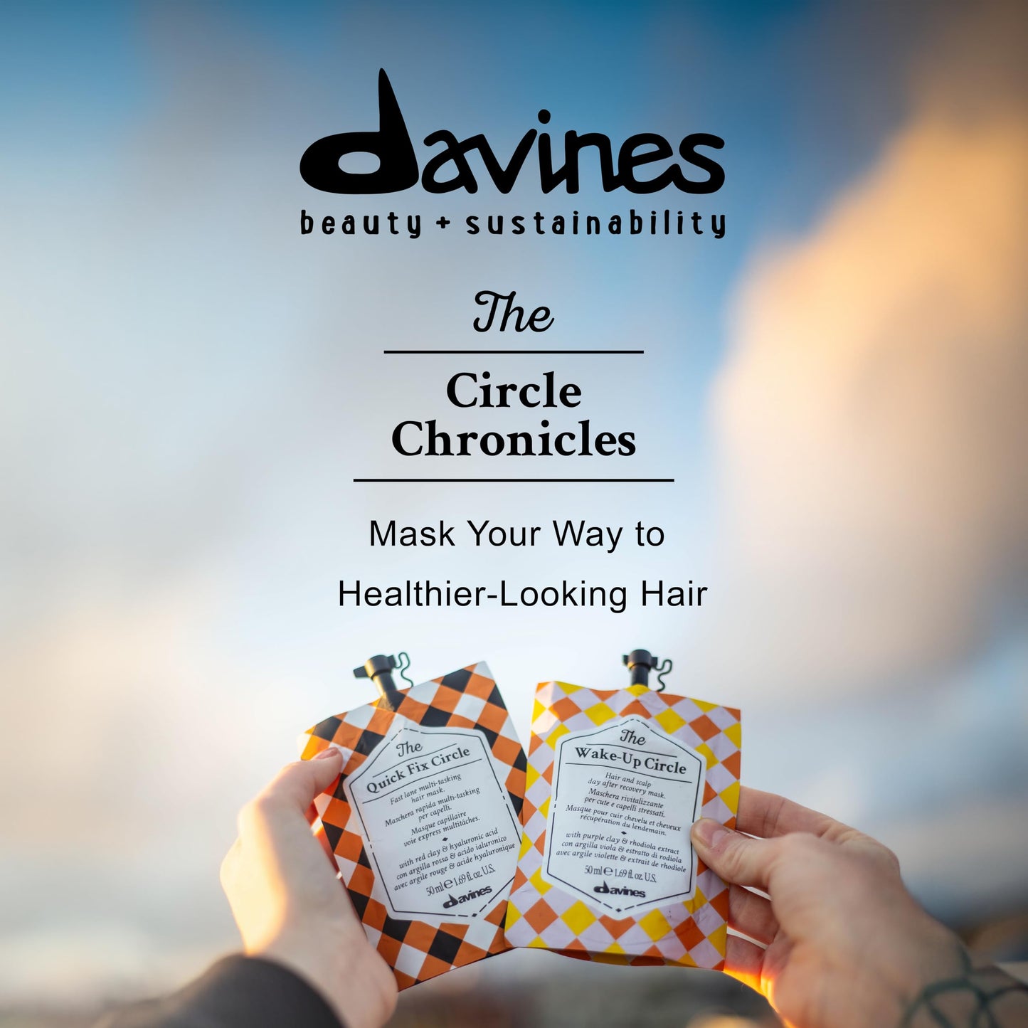 Davines The Renaissance Circle, Restoring And Repairing Mask For Dry And Damaged Hair, Add Shine, Nourishment And Softness, 1.69 fl. oz.