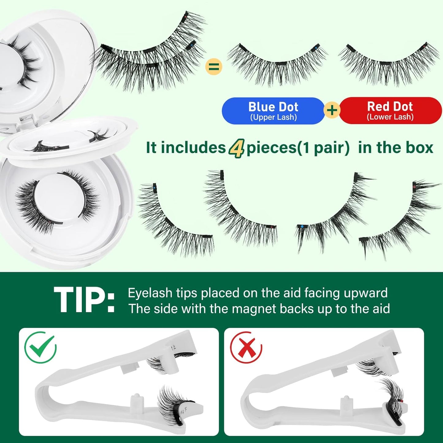 DIY Lash Extension Kit - 280 Soft Cluster Lashes, 100D Curl, Easy Application with Bond & Seal