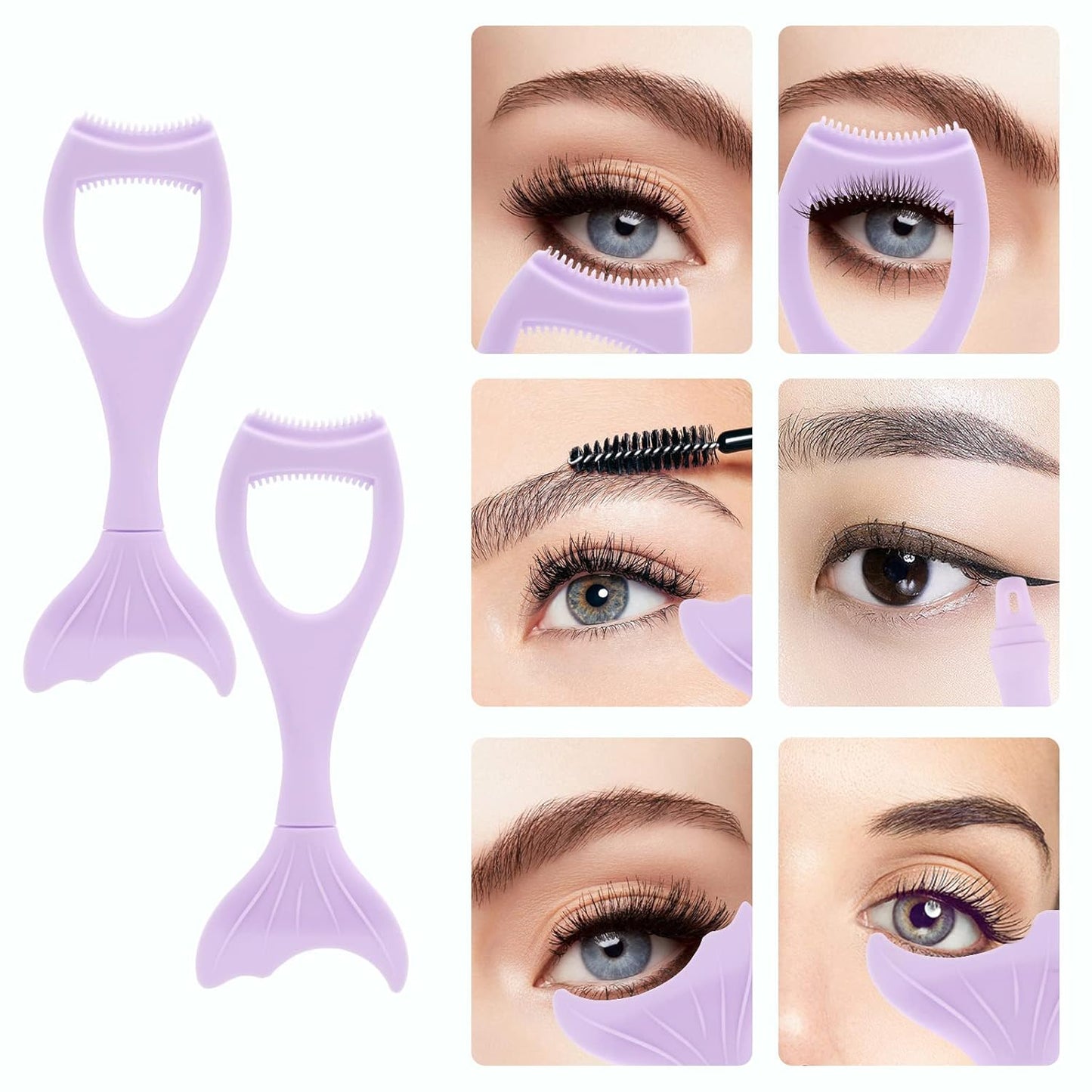 Disposable Mascara Wands - 1000 Colorful Eyelash Brushes & Spoolies for Extensions