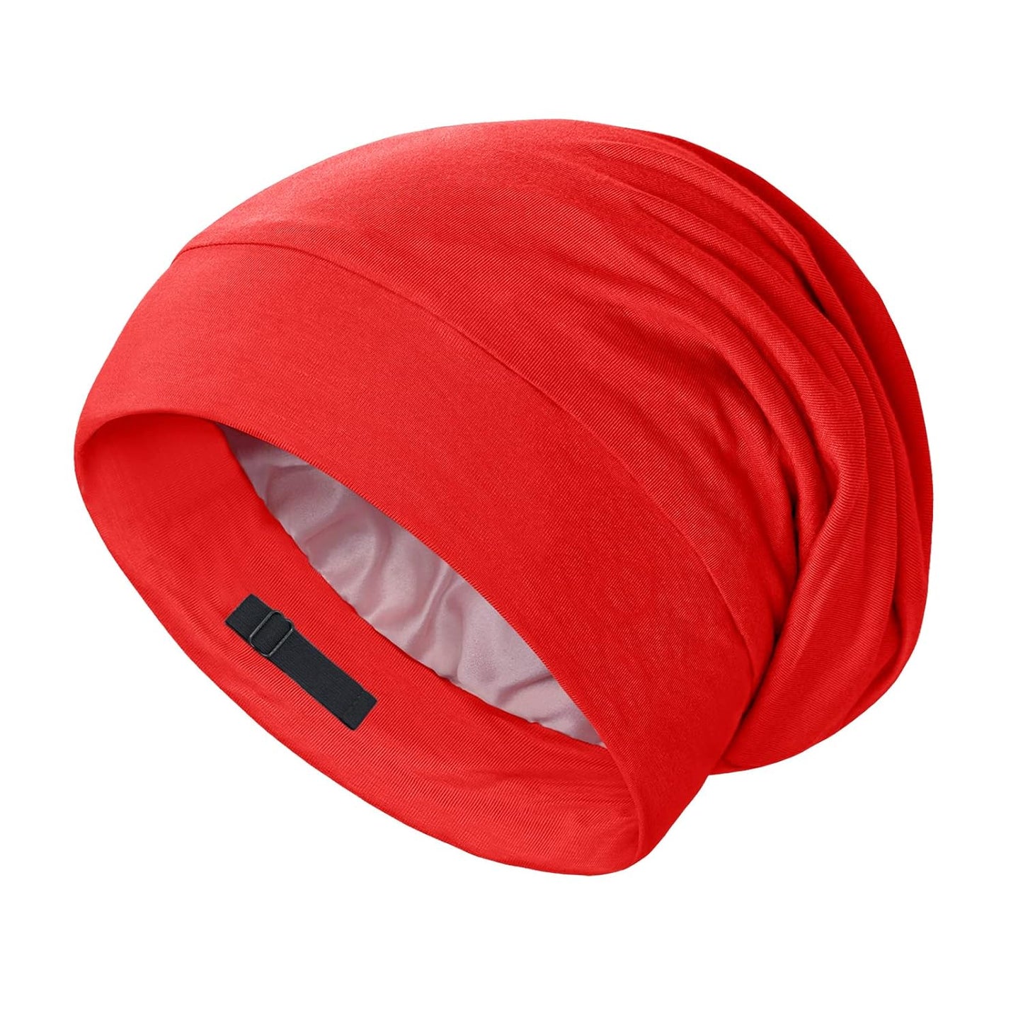100% Silk Dreadlock Cap & Bonnet for Sleeping - Extra Large Hair Cover for Men & Women