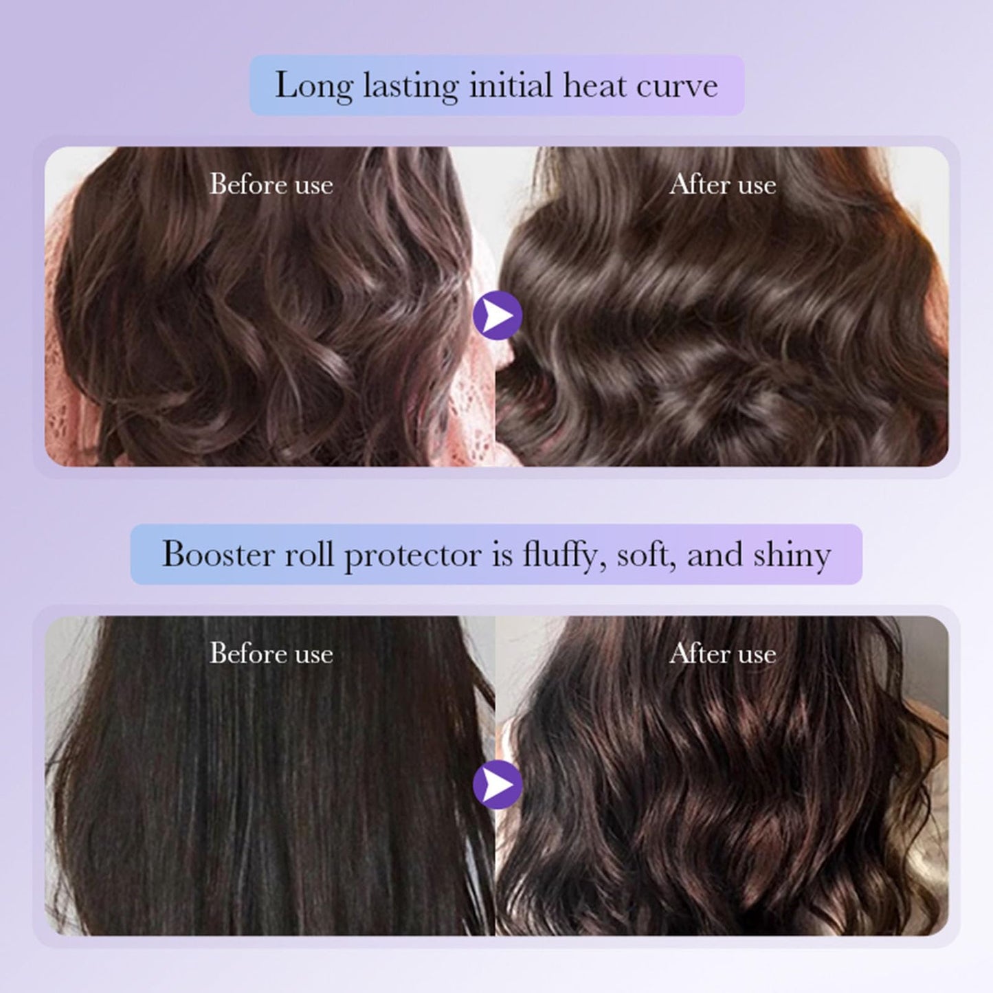 Natural Elastin for Curly Hair 2 in 1 Plumping and Moisturizing Elasticity Long-lasting Styling Elastin Hair Products (Extra Large 1 Bottle)