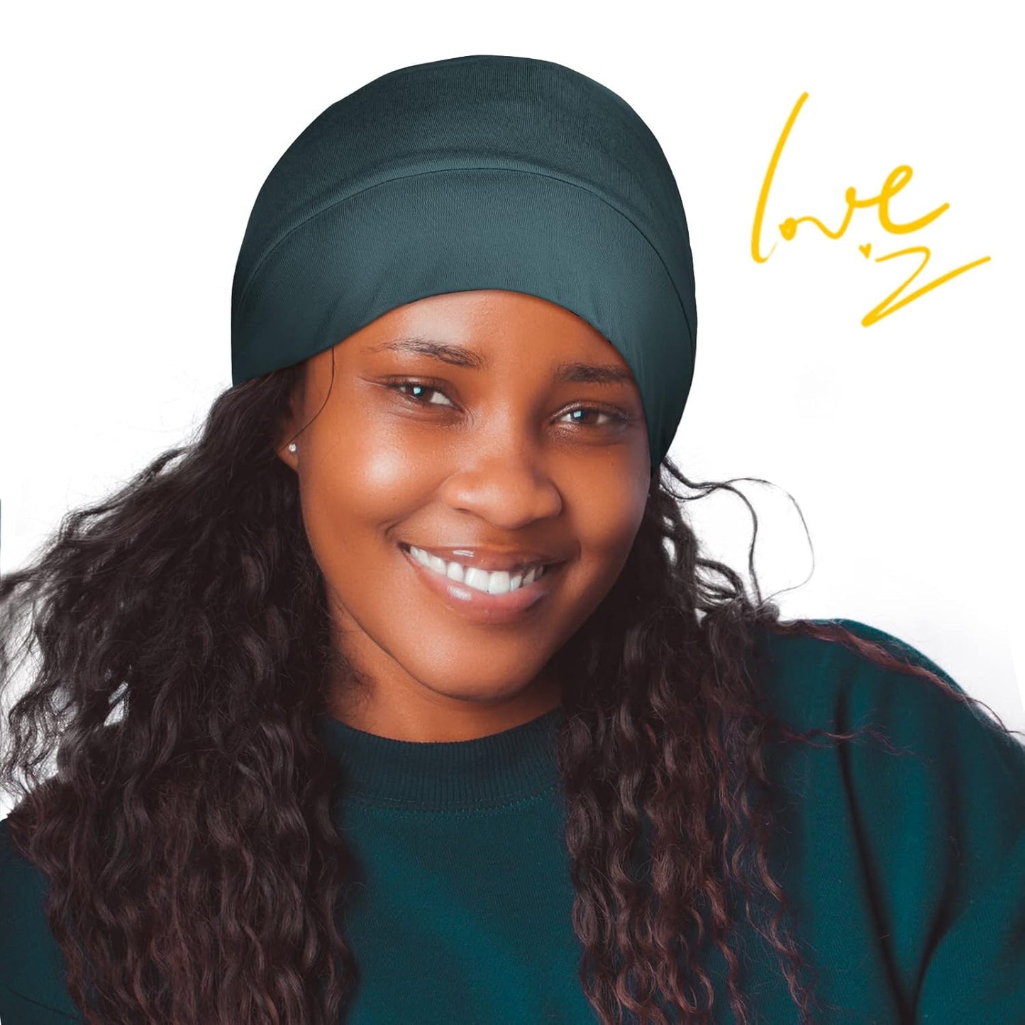 100% Silk Dreadlock Cap & Bonnet for Sleeping - Extra Large Hair Cover for Men & Women