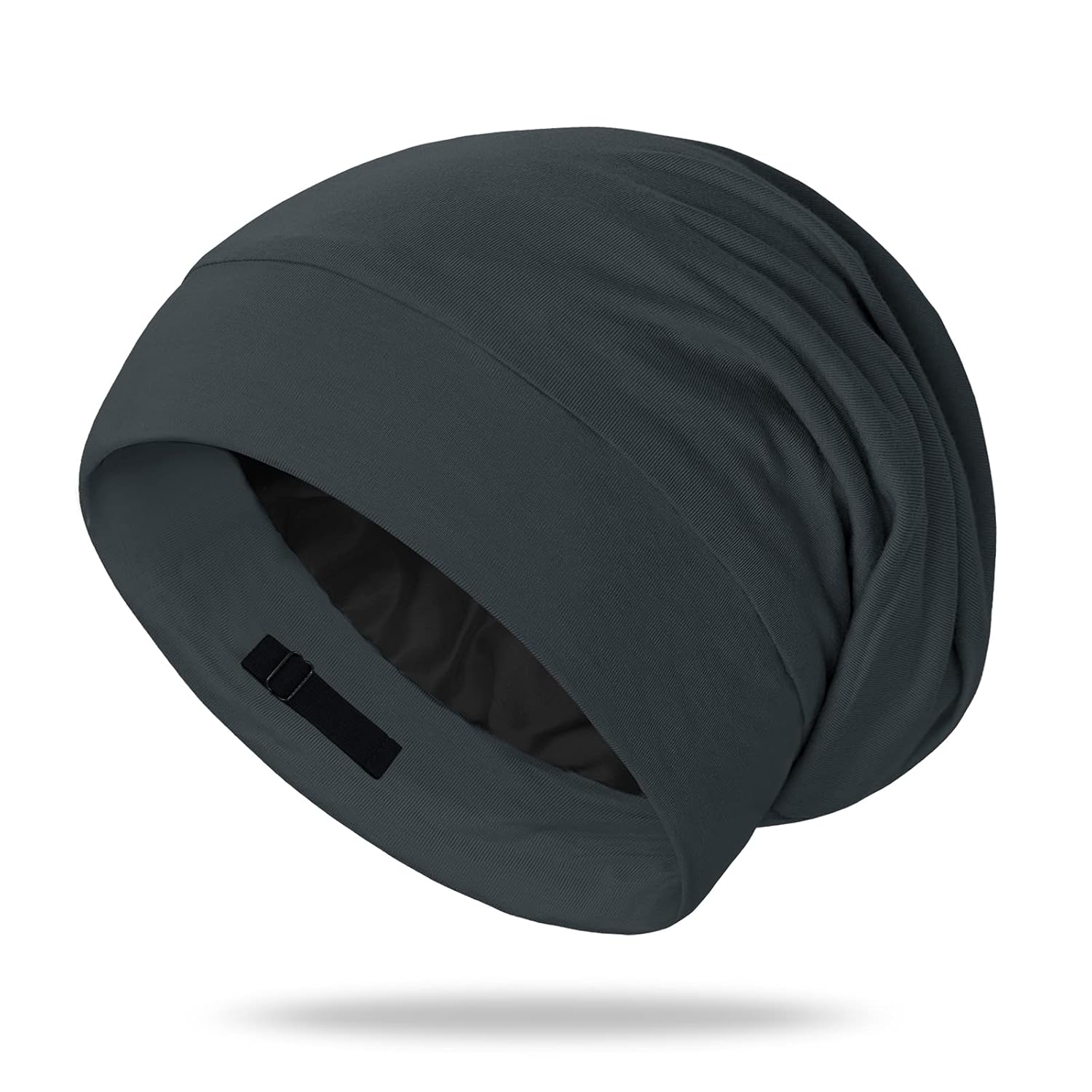 100% Silk Dreadlock Cap & Bonnet for Sleeping - Extra Large Hair Cover for Men & Women
