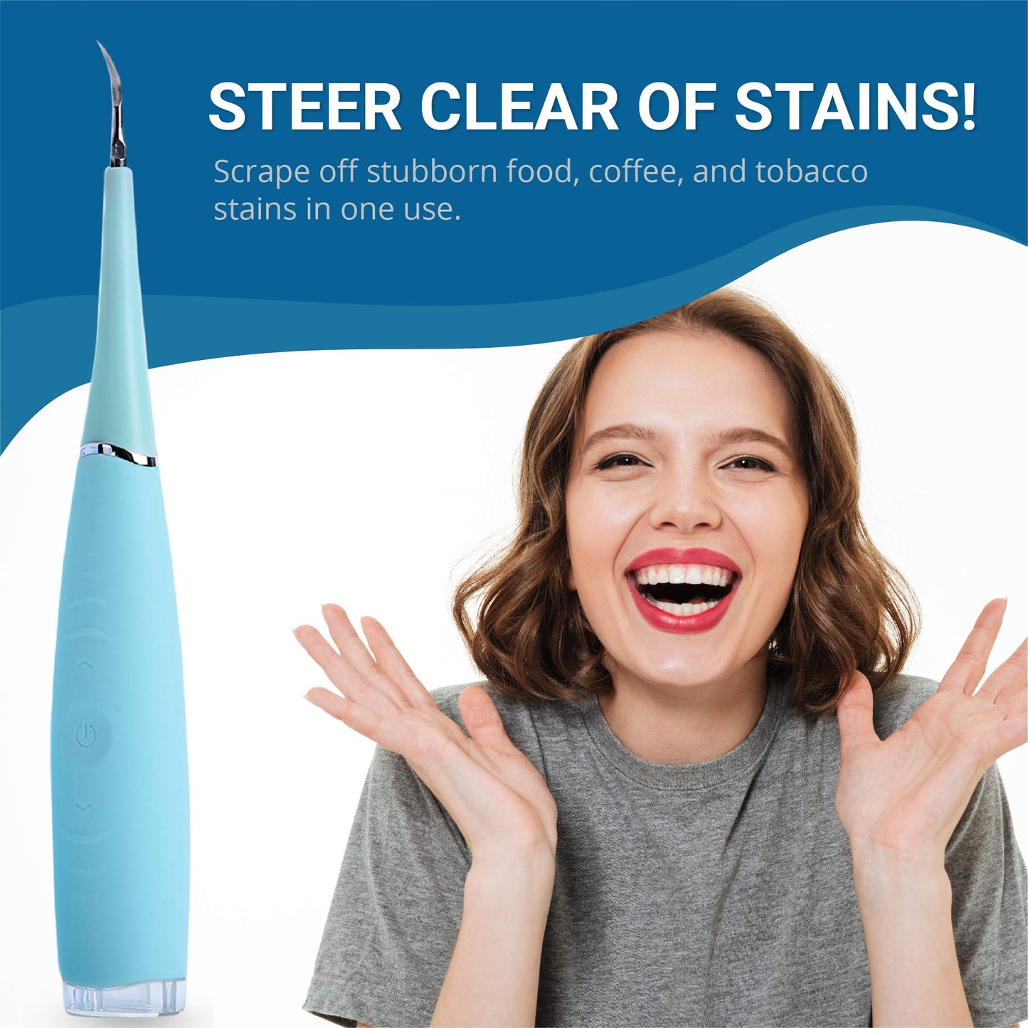 MeetEasy Dental Cleaner Tool Kit - Dental Care for Adult - 100% Proven Safe