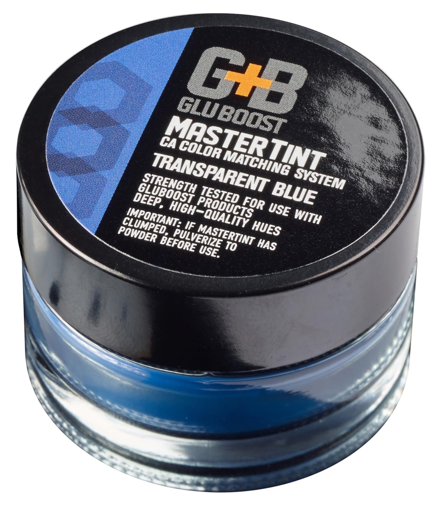 GluBoost MasterTint Jars – Long-Lasting Color Additives for Perfect Color Matching – Works with MasterGlu & Fill n’ Finish Pro – No Solvent Needed - Blue