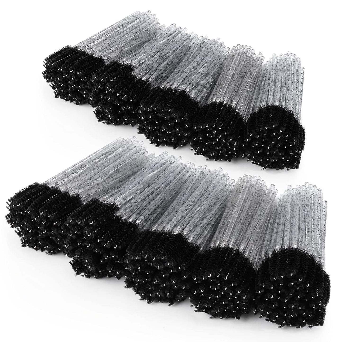 Disposable Mascara Wands - 1000 Colorful Eyelash Brushes & Spoolies for Extensions