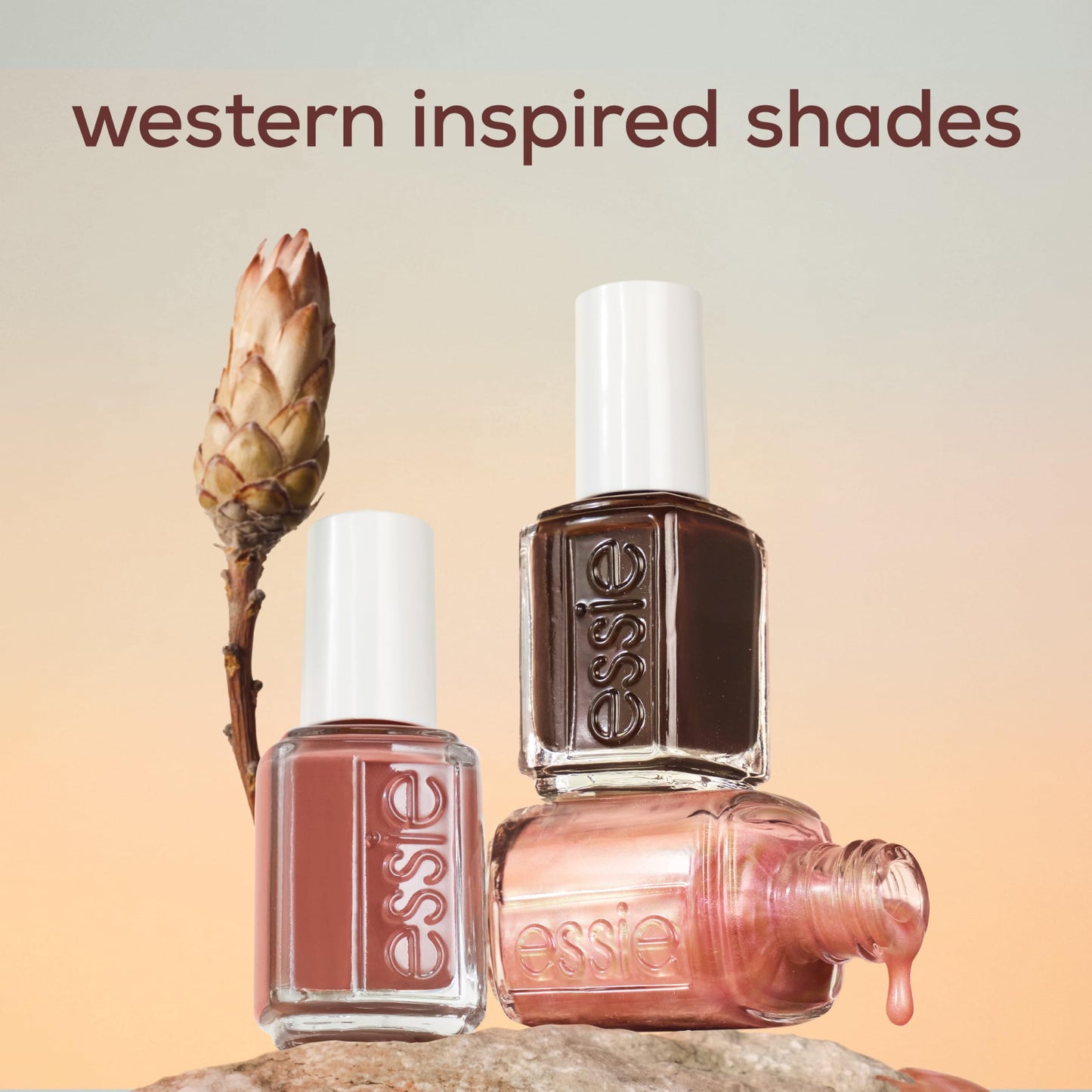 essie Nail Art Studio Special Effects Polish, Pearl, Boho Rodeo, Neutral Nail Polish, Vegan, Liquid Sunrise, 0.46 fl oz