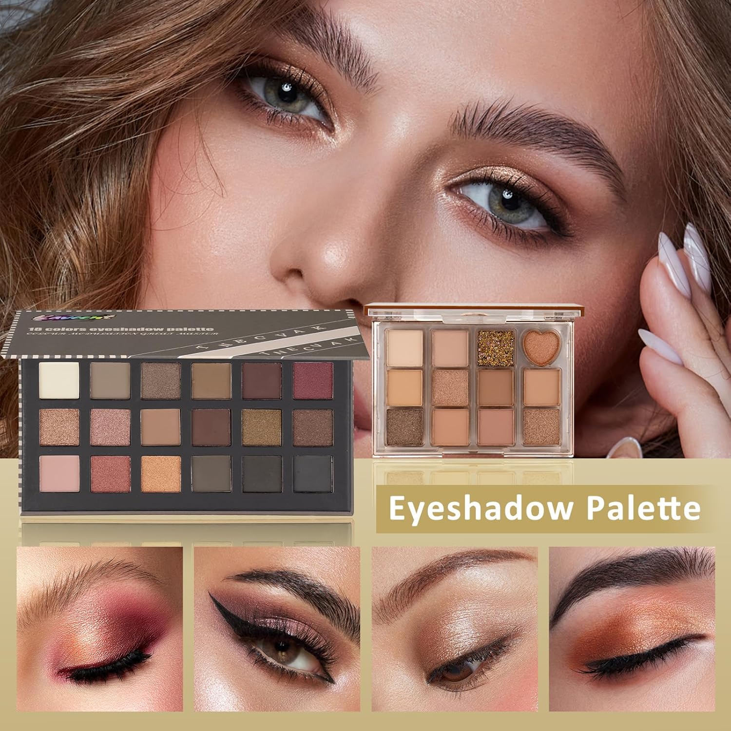 Teen Makeup Kit - Complete Set for Girls | Eyeshadow, Lip Gloss & More | Perfect Christmas Gift
