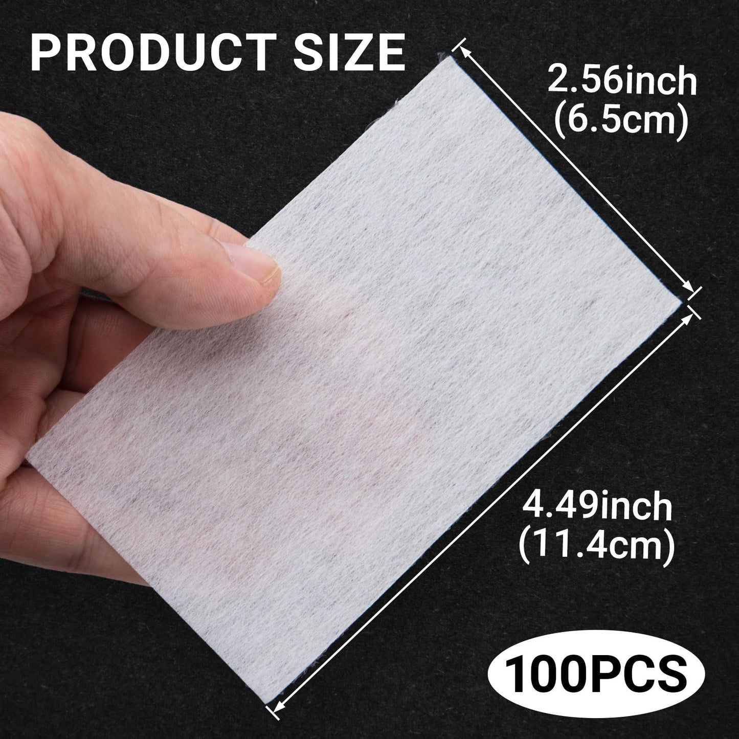 JYvivid 100 Pcs End Papers for Hair Perm, High Temperature Resistance, Disposable Curling Paper, Salon Hair Styling Accessories for Hot Cold Perms