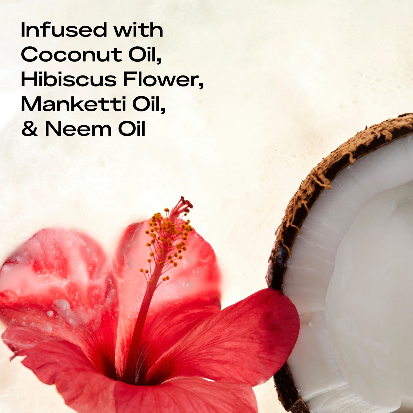 SheaMoisture Coconut & Hibiscus Smooth & Shine Oil Coconut & Hibiscus Softens and Hydrates Hair With Manketti and Coconut Oil For a Lightweight Texture 3.3fl oz