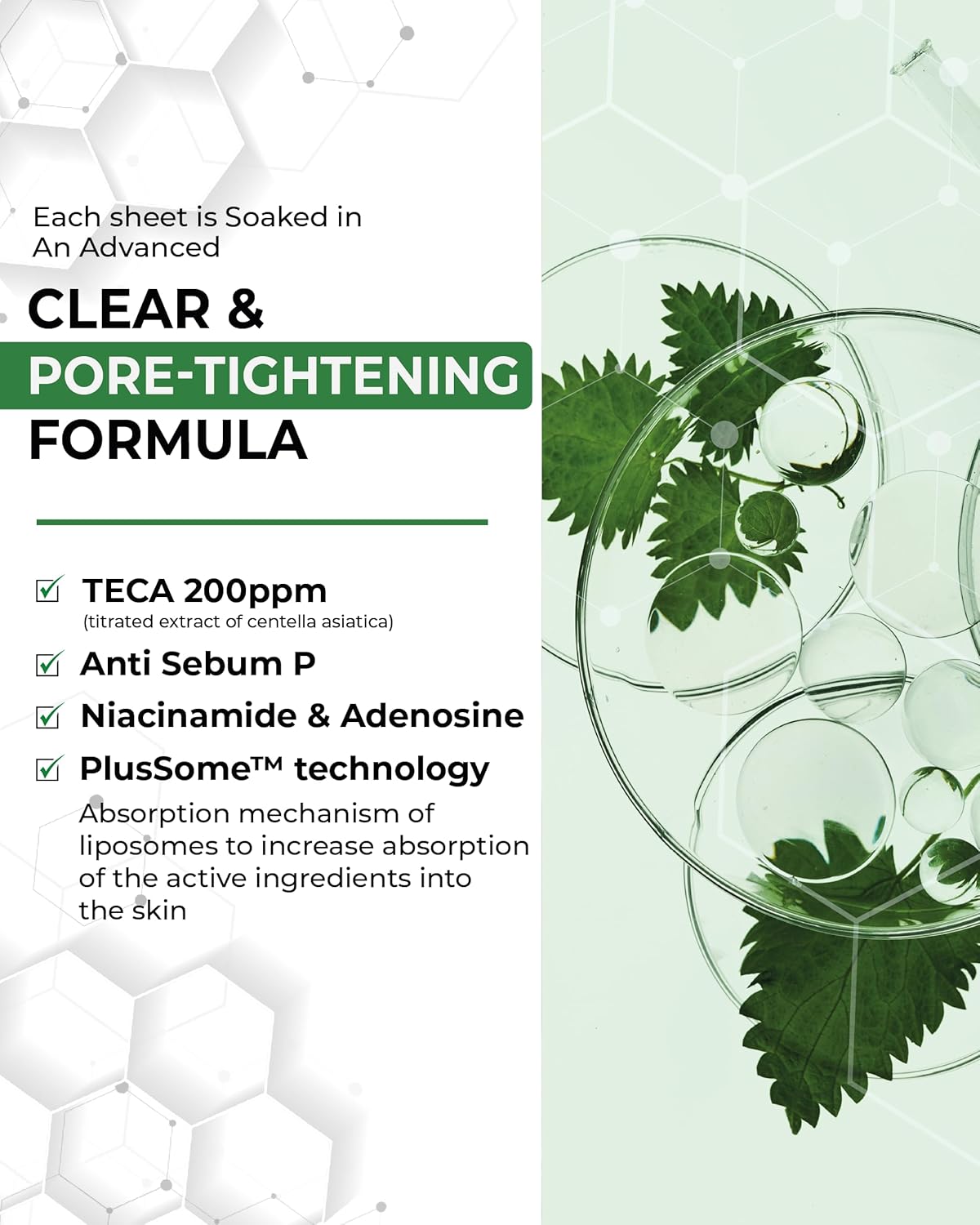 Madeca Mask 24 Pack - Wrinkle Revitalizing Face Sheet Masks with Centella Asiatica & Niacinamide for Skin Elasticity & Instant Lift