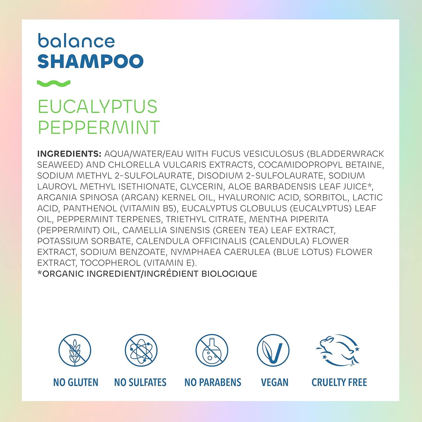 Gentle Shampoo & Conditioner Set - Unscented Hair Care with Hyaluronic Acid & Argan Oil for Sensitive Scalps - 12 oz (Pack of 2)