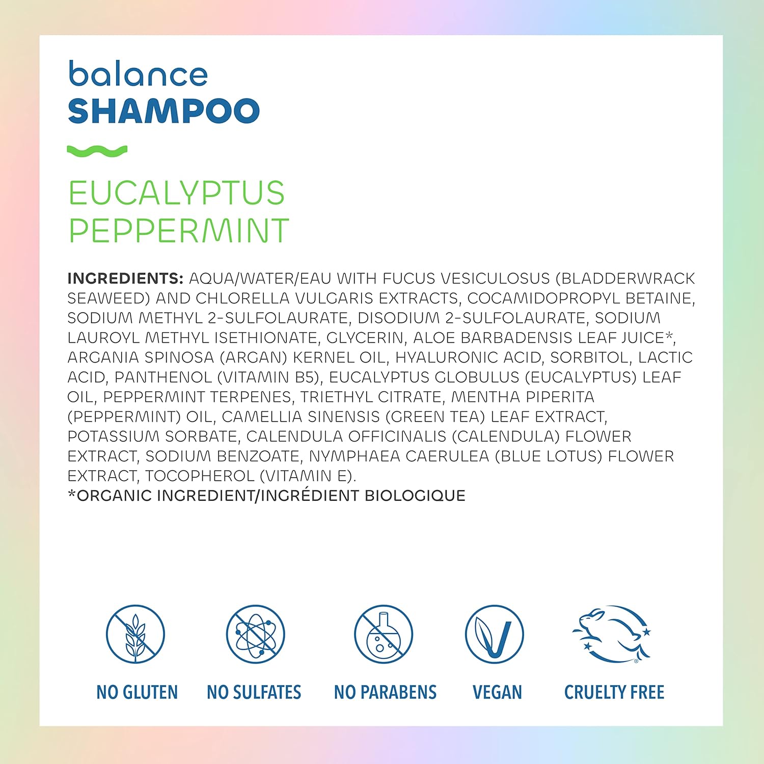 Gentle Shampoo & Conditioner Set - Unscented Hair Care with Hyaluronic Acid & Argan Oil for Sensitive Scalps - 12 oz (Pack of 2)