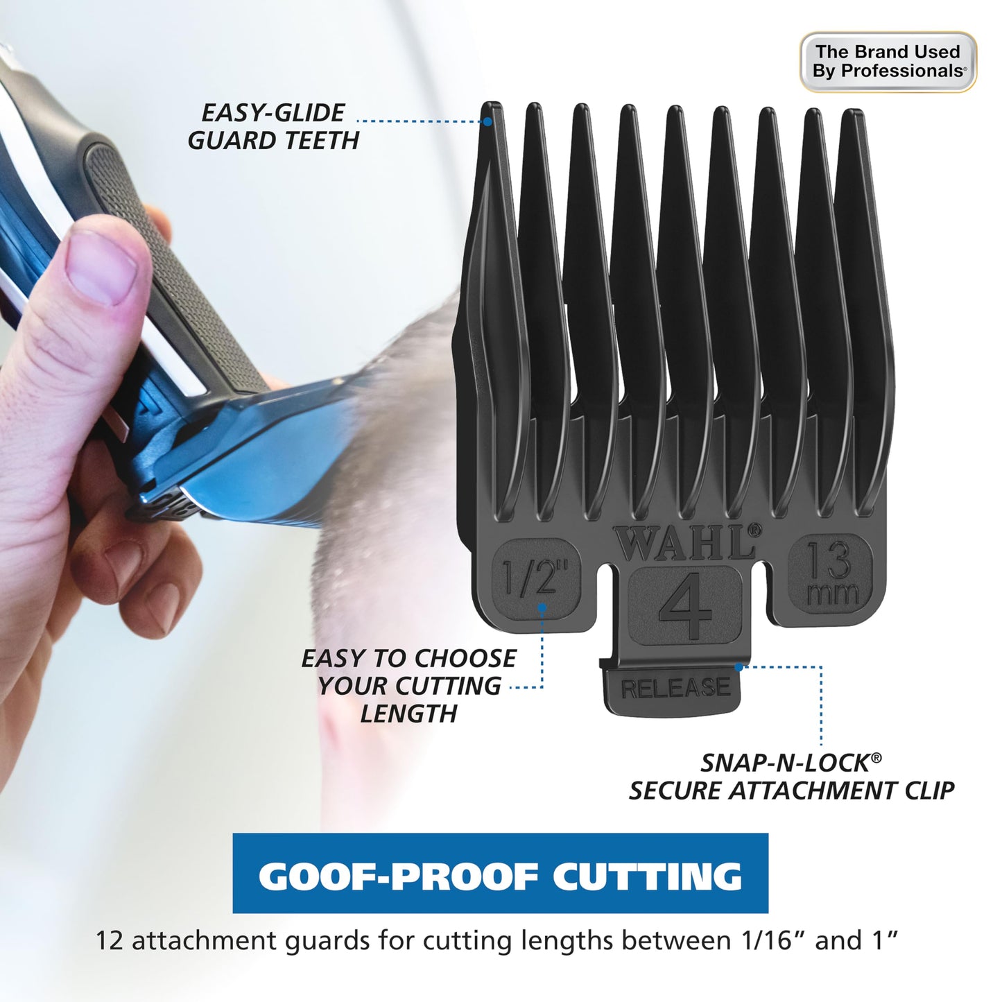 Wahl Clipper Self-Haircut Pro Lithium Ion Cordless Hair Clippers, Easy to Use Self Haircutting Kit Designed for DIY Haircuts – Model 3026122