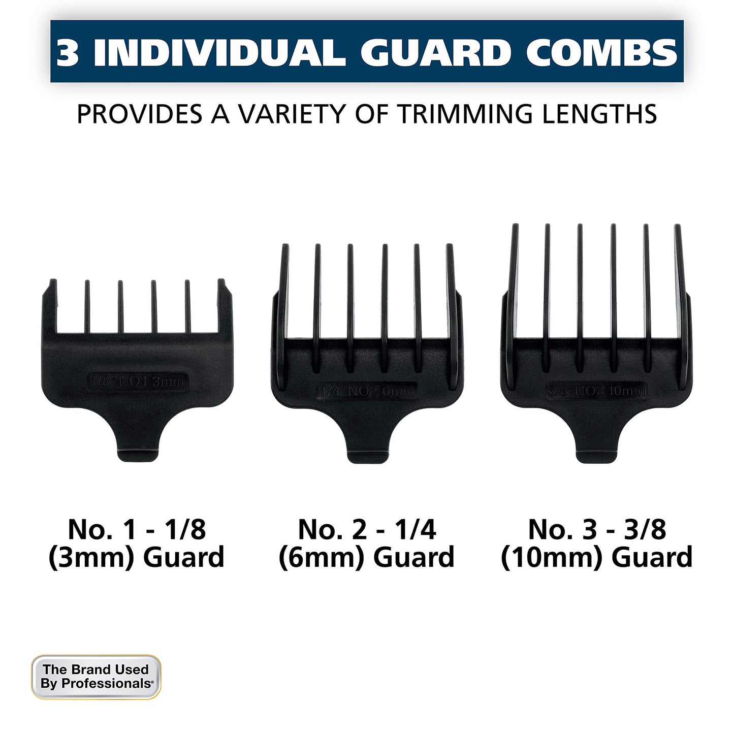 Wahl T-Pro Corded Compact Men's Beard Trimmer with Diamond Finished T Blade for Bump Free Precision Outlining, Detailing, and Trimming - Model 9307-300