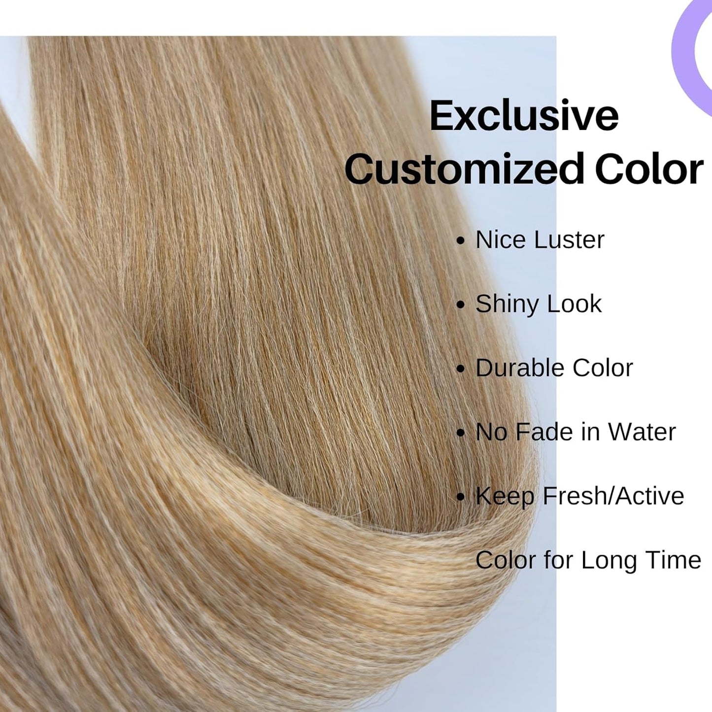 Ash Brown Pre-Stretched Knotless Braiding Hair Extensions - 6 Packs Synthetic Box Braids
